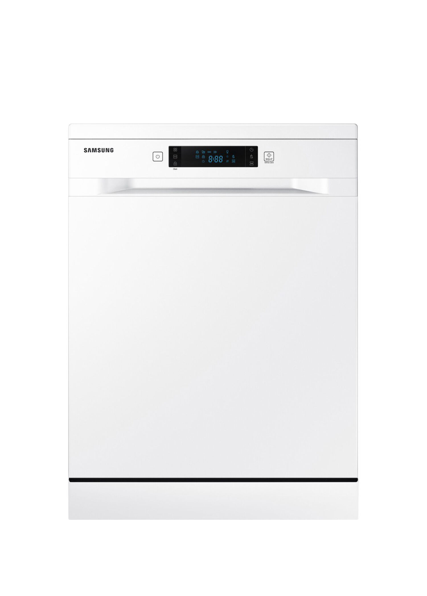 DW60DG550FWQTR Beyaz 5 Programlı Bulaşık Makinesi