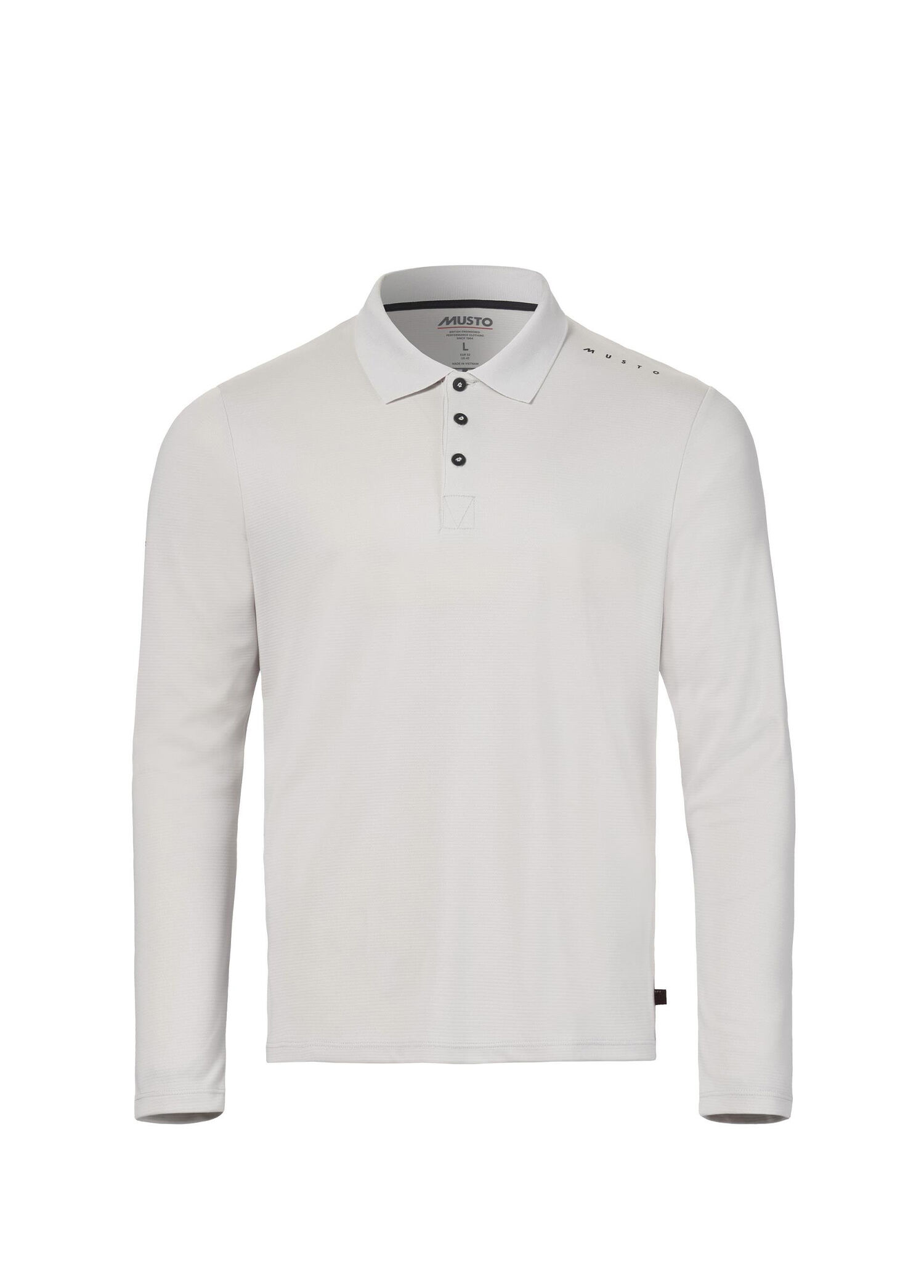 M Evo Crew Sunblock Ls Platinum Polo Yaka Uzun Kollu Erkek T-Shirt