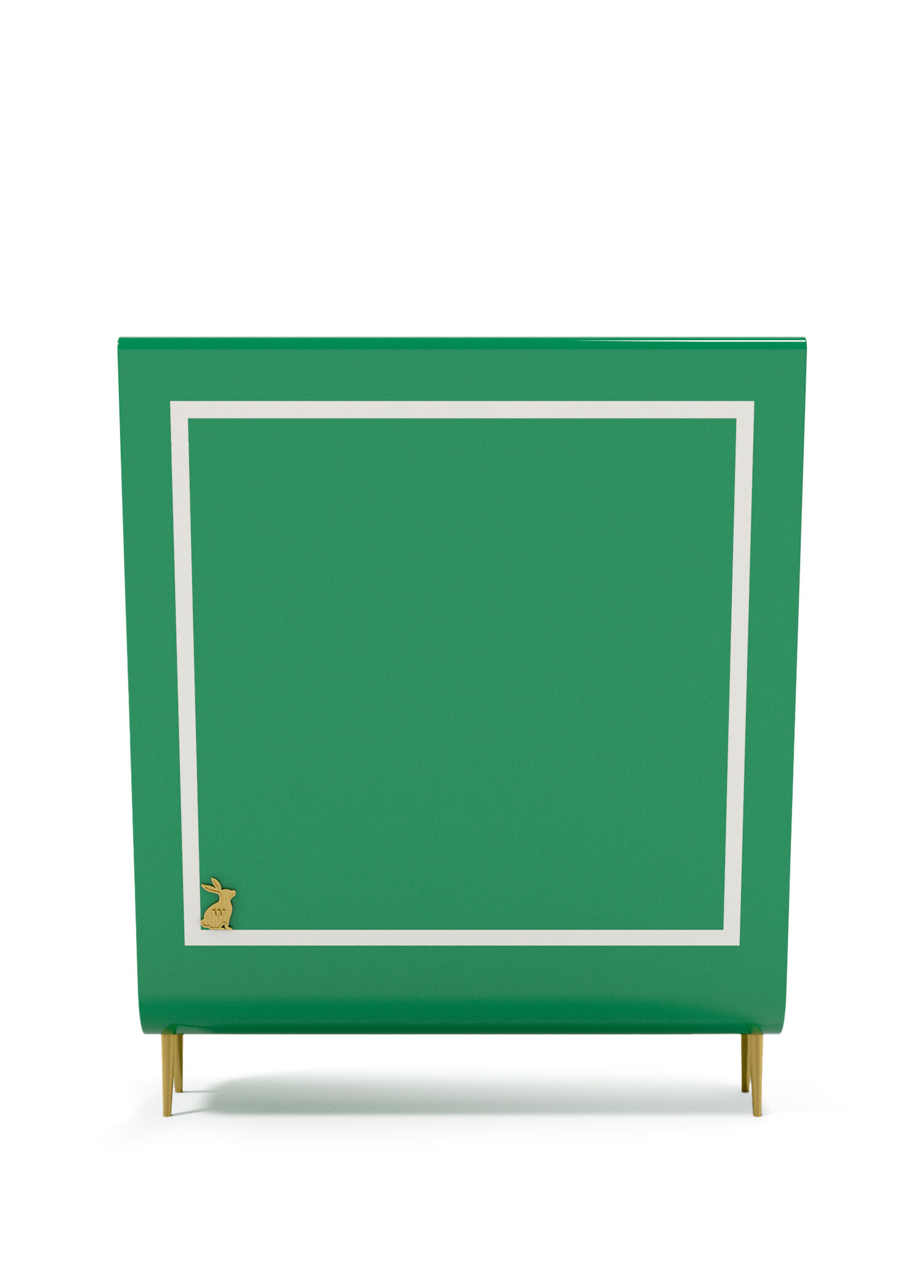 Yeşil Beyaz Ahşap Dergilik