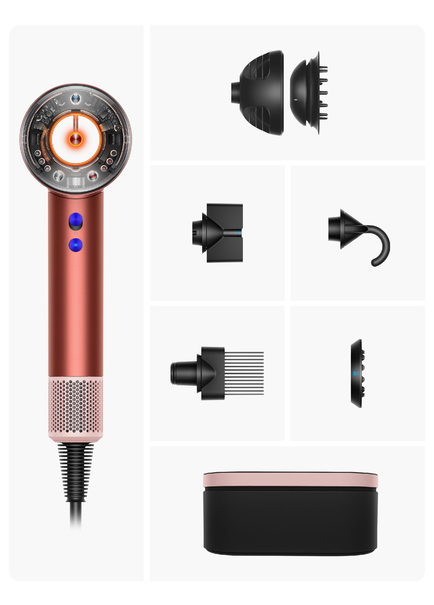 Dyson - Supersonic Nural™ Strawberry Bronze Saç Kurutma Makinesi
