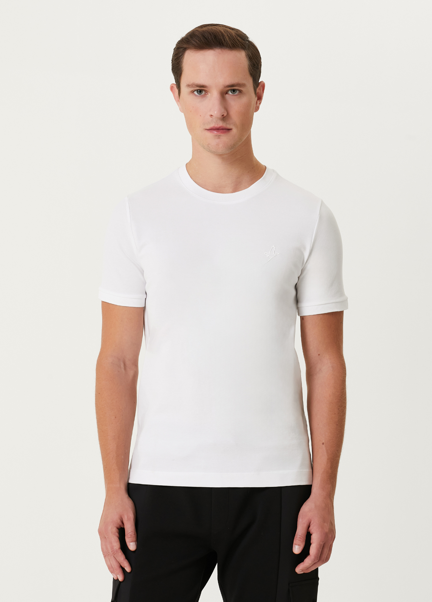 Beyaz Basic T-shirt