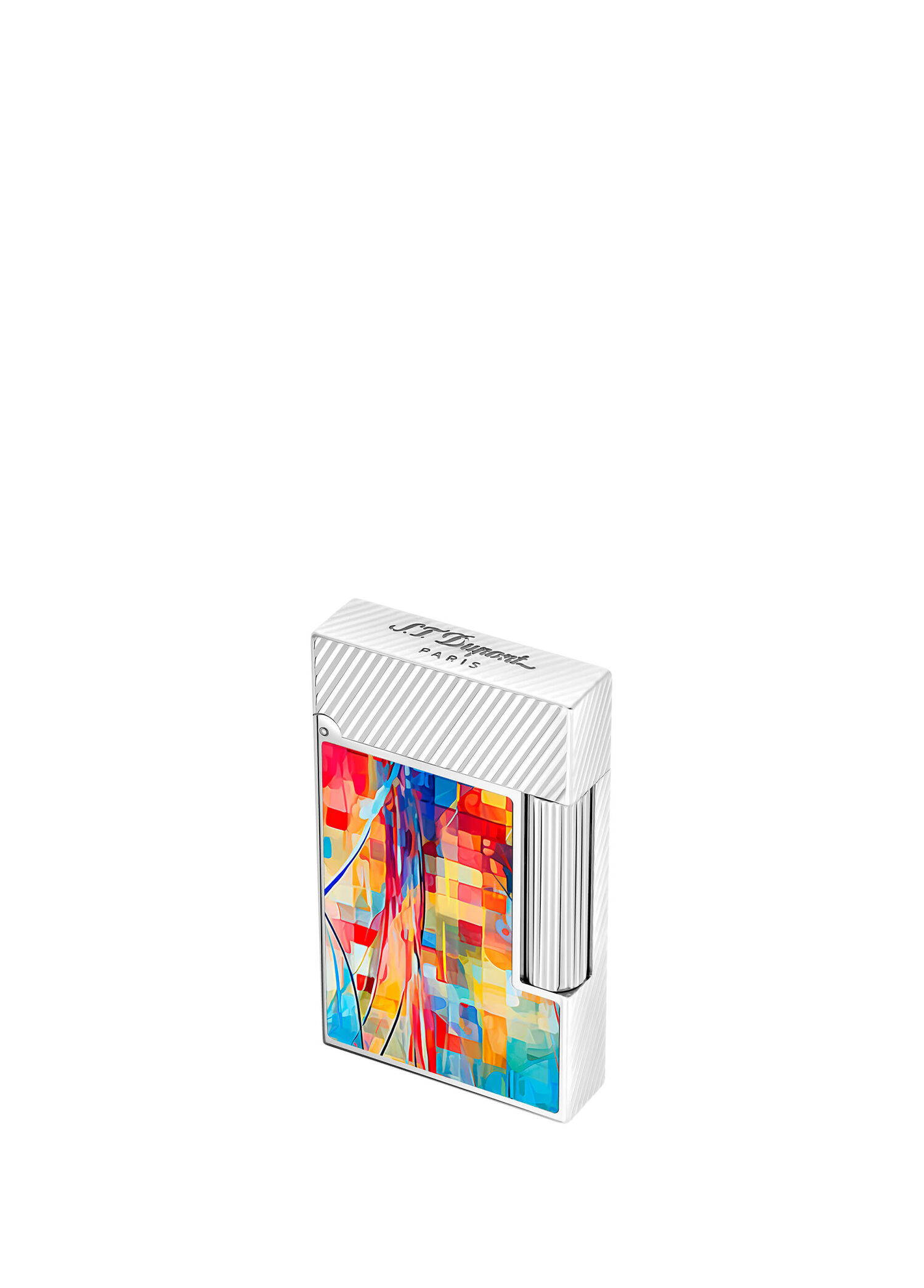 Ligne 2 Graffty Multicolor Gri Renkli Çakmak