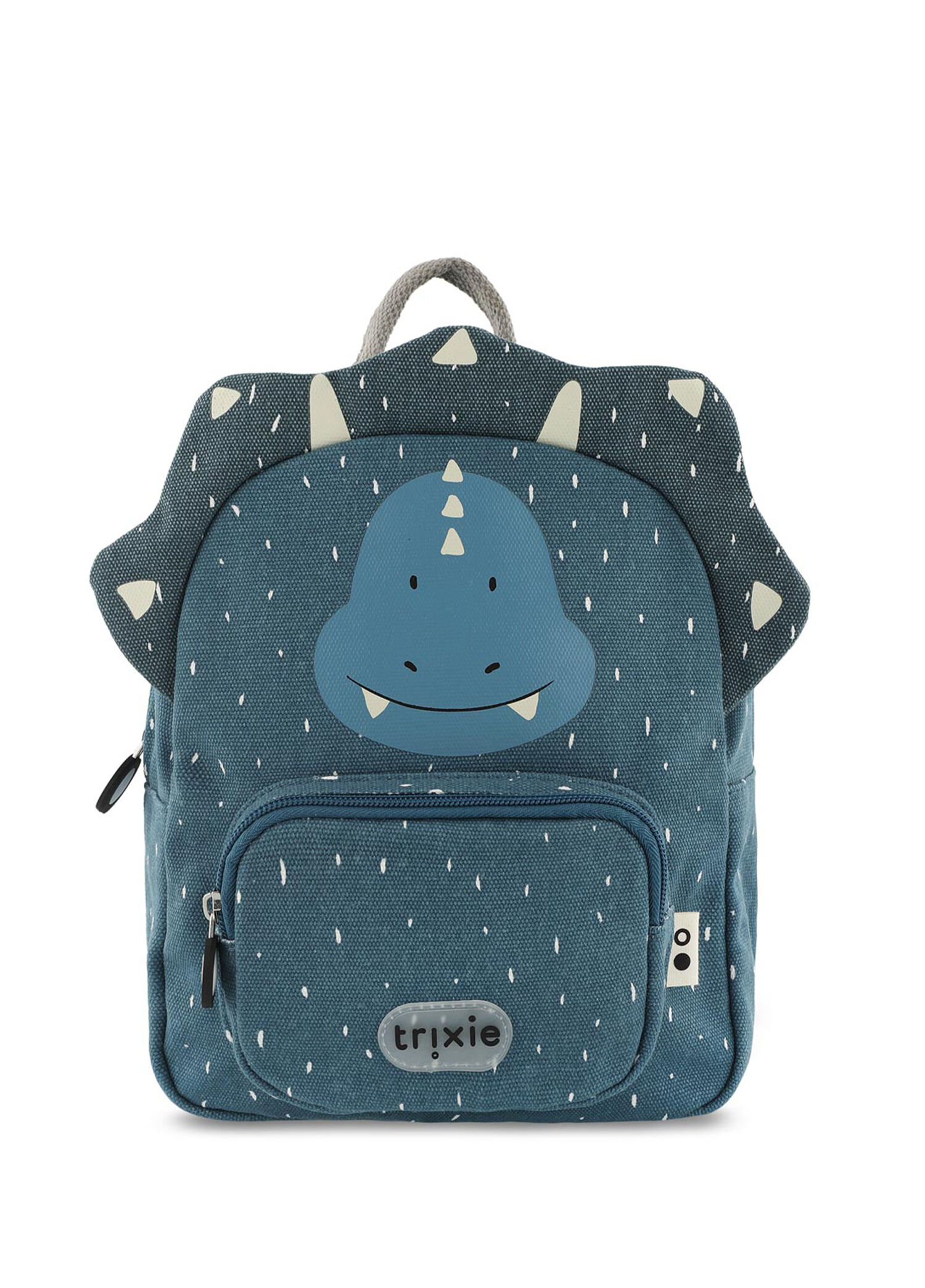 Mr.Triceratops Backpack Lacivert Desenli Küçük Boy Unisex Çocuk Sırt Çantası