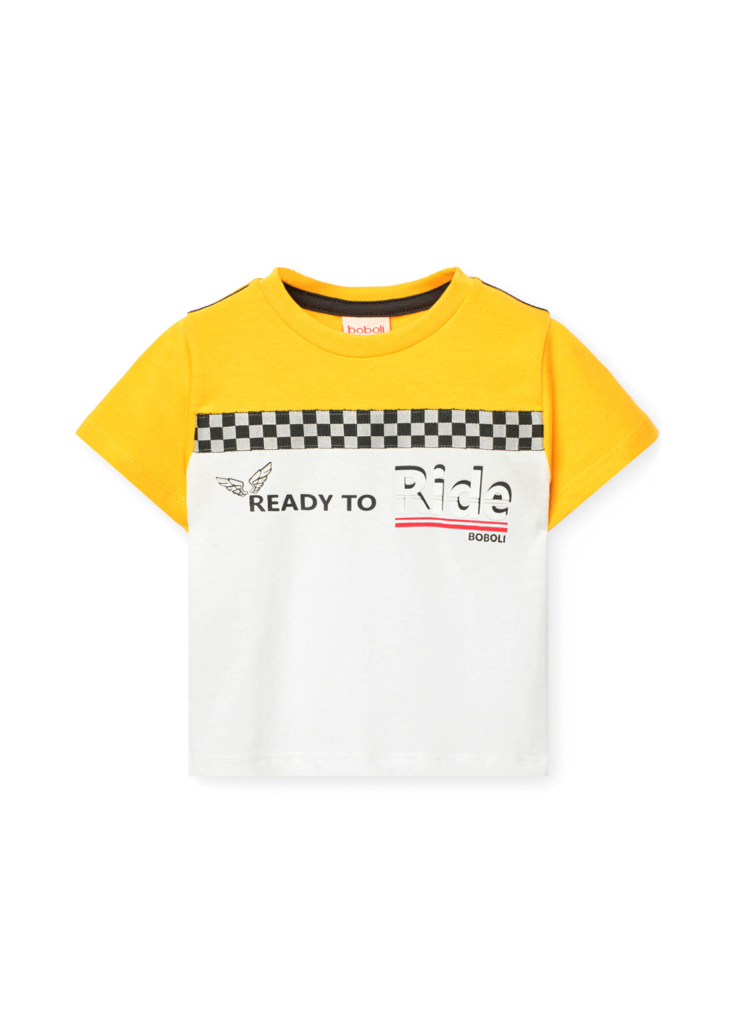 Baskılı Kısa Kollu Erkek Çocuk T-shirt