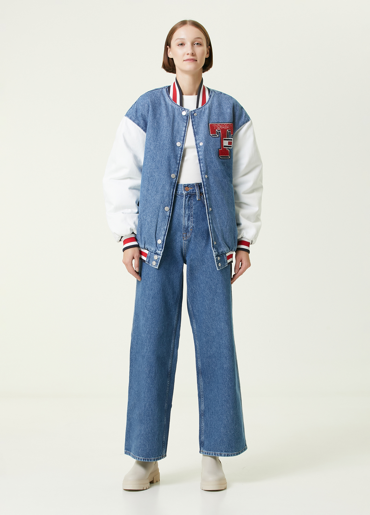 Beymen Mavi Logo Detaylı Denim Mont. 2 Beymen Mavi Logo Detaylı Denim Mont. 2