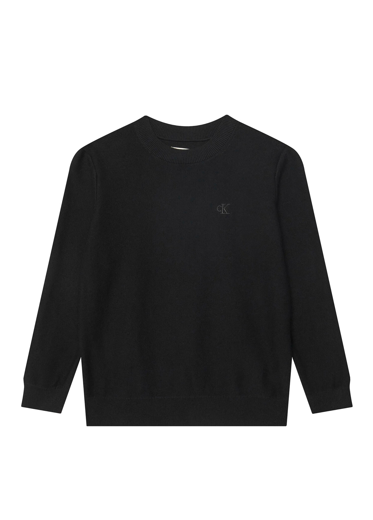 Siyah Erkek Çocuk Organik Pamuk Sweatshirt