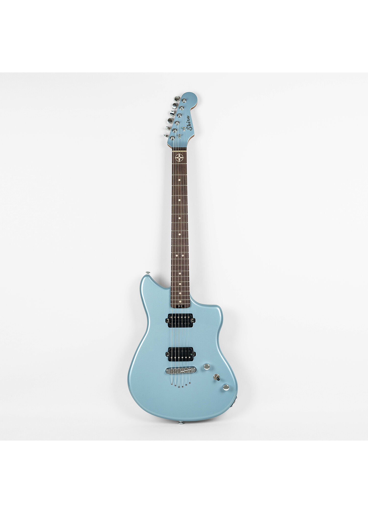 ギター sirasu Shira Guitars - Shira Vontura Ice Blue Metallic Elektro Gitar