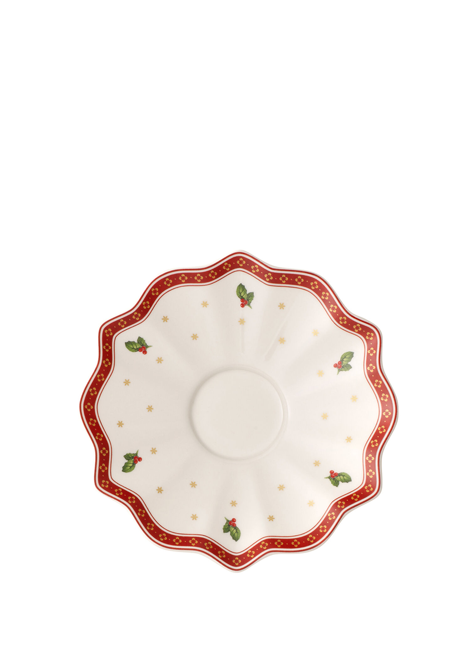 P Villeroy Boch Toys Delight Porselen Yilbasi Temali Kahve Ve Cay Fincan Tabagi 17 Cm