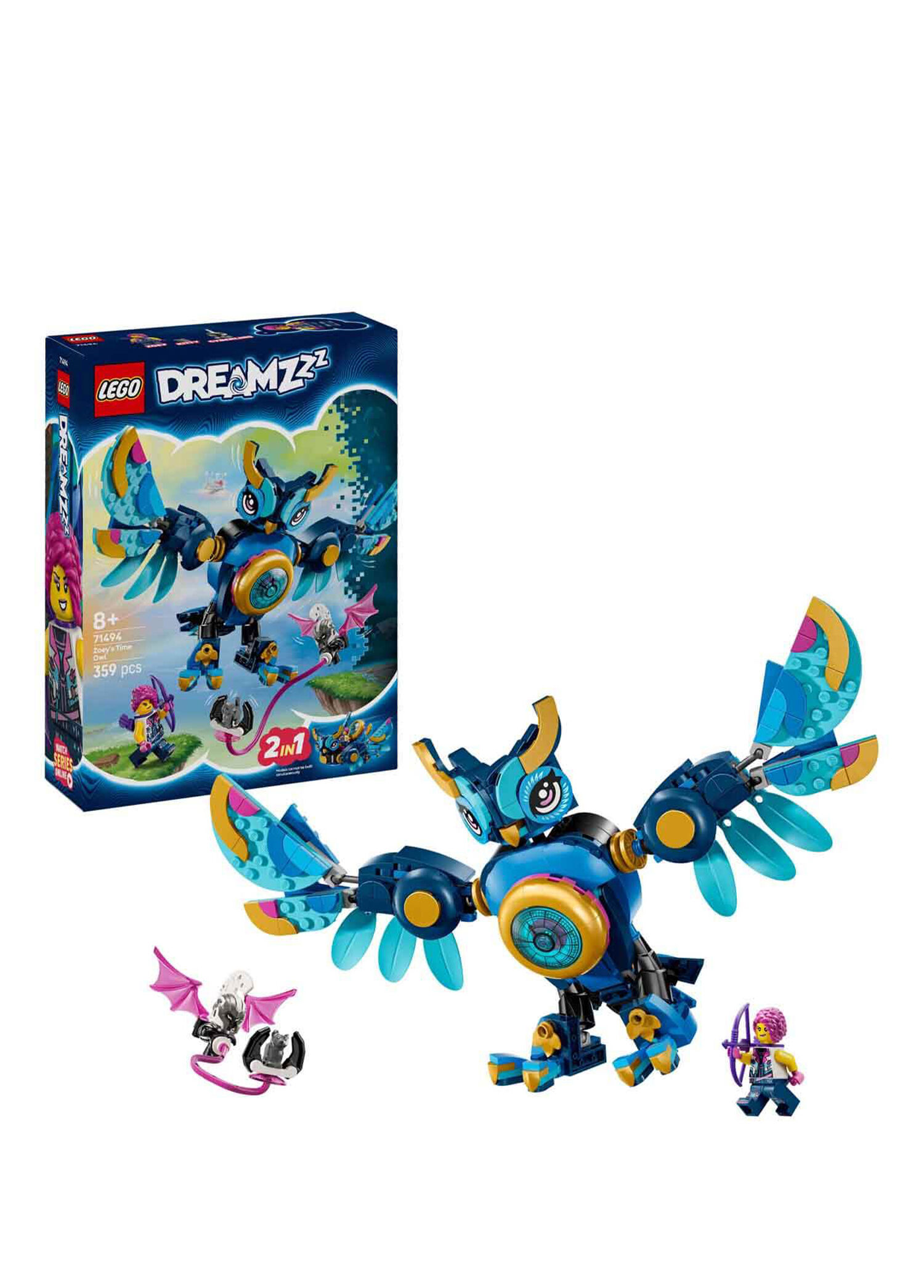 DREAMZzz Zoey’nin Zaman Baykuşu 359 Parça 8+ Yaş Yapı Oyuncağı 71494