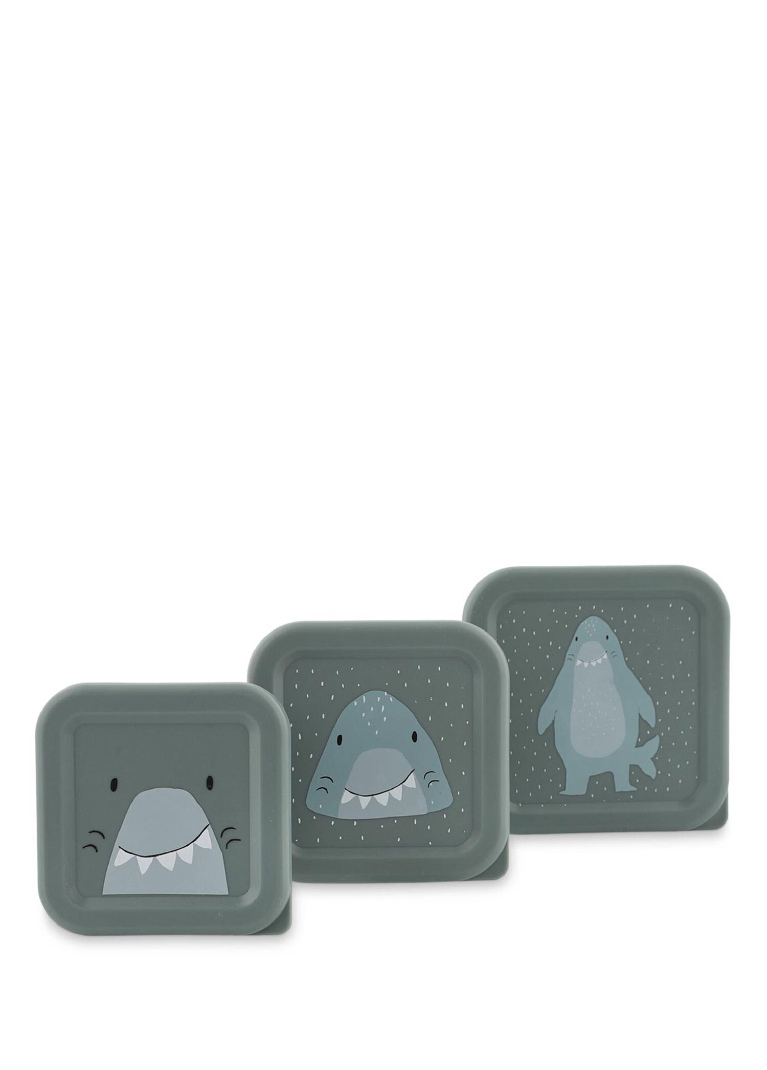 Mr.Shark Turkuaz Çocuk 3'lü Atıştırmalık Kabı