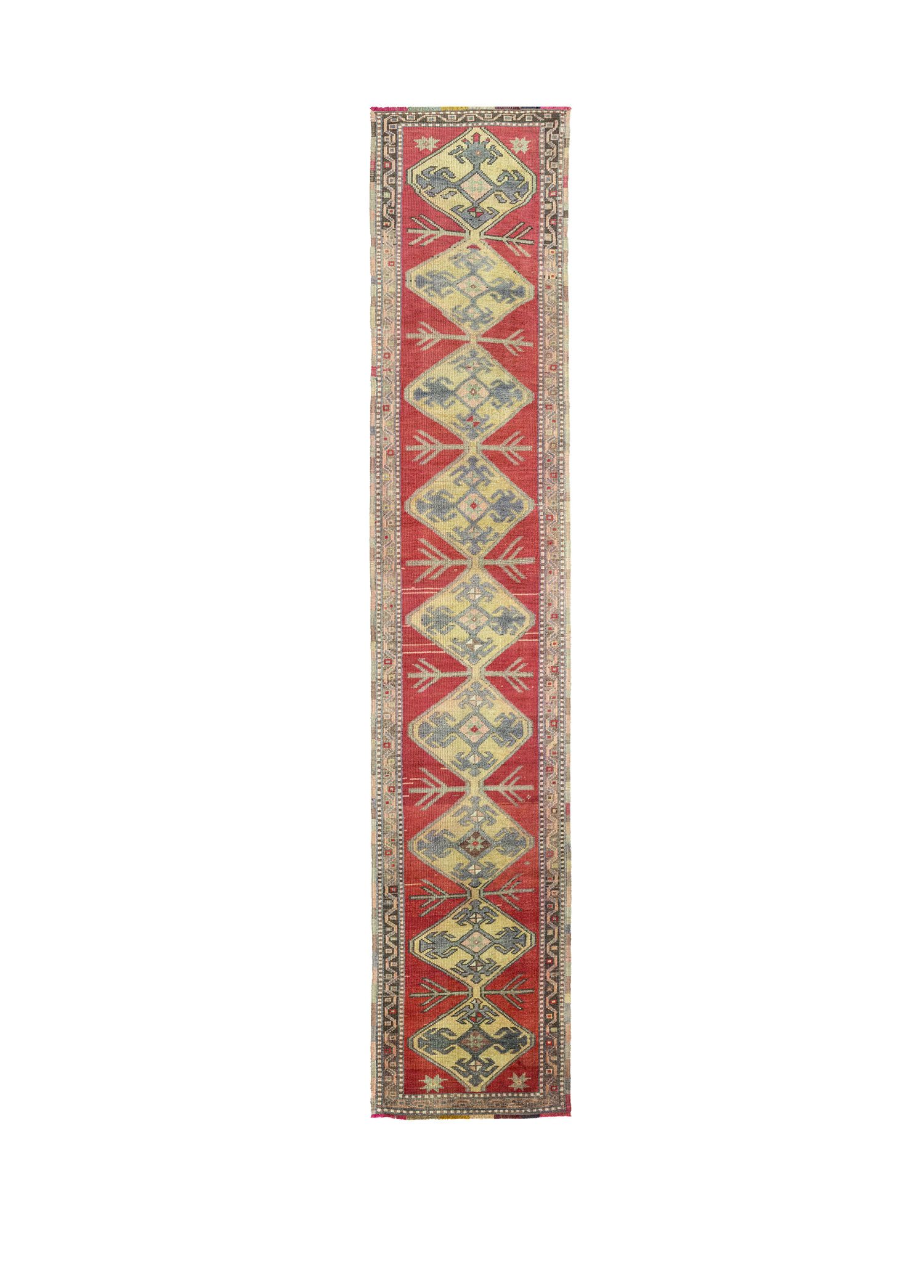 Sandara Renkli El Dokuma Herki Yolluk 77 x 486 cm