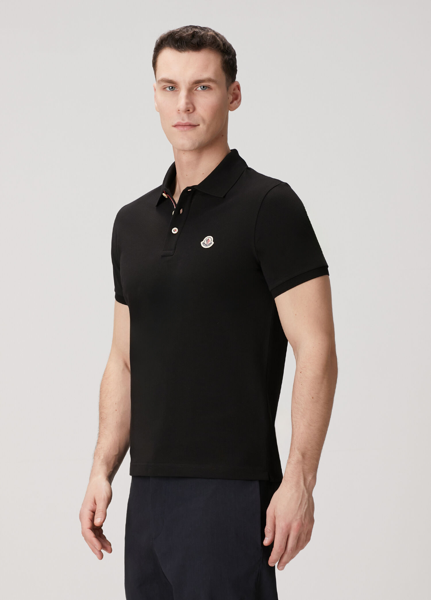 Moncler Siyah Erkek Siyah Polo Yaka T-shirt 1892888 | Beymen