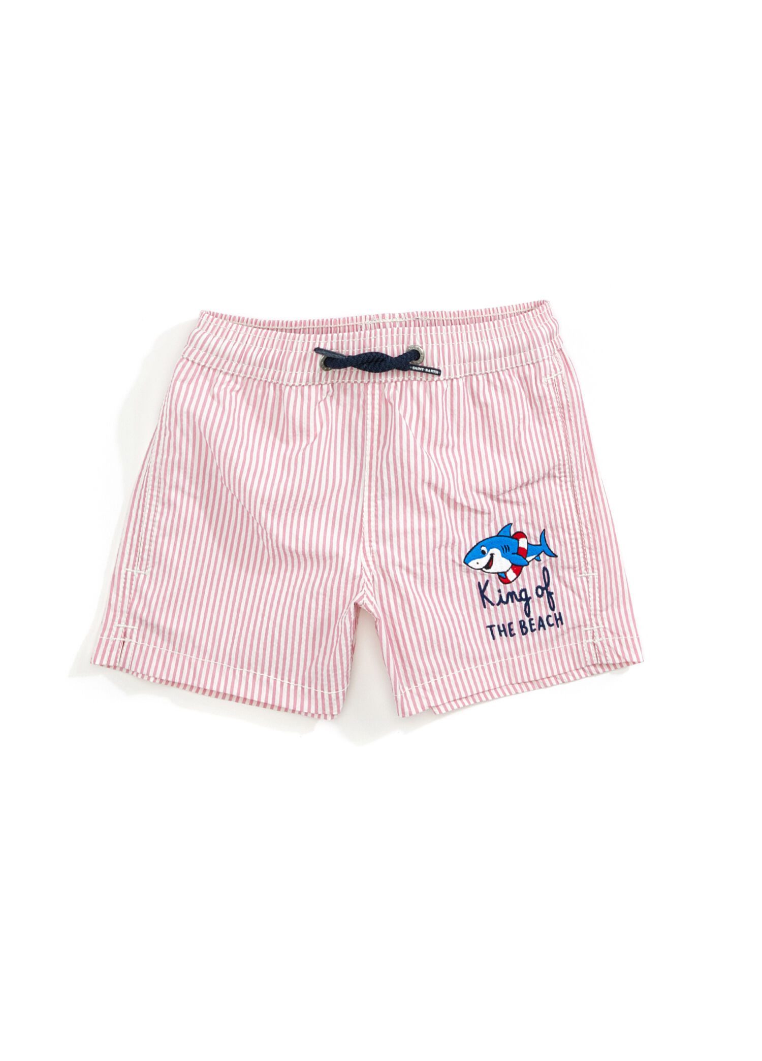 Patmos Pembe Beyaz Erkek Çocuk Mayo