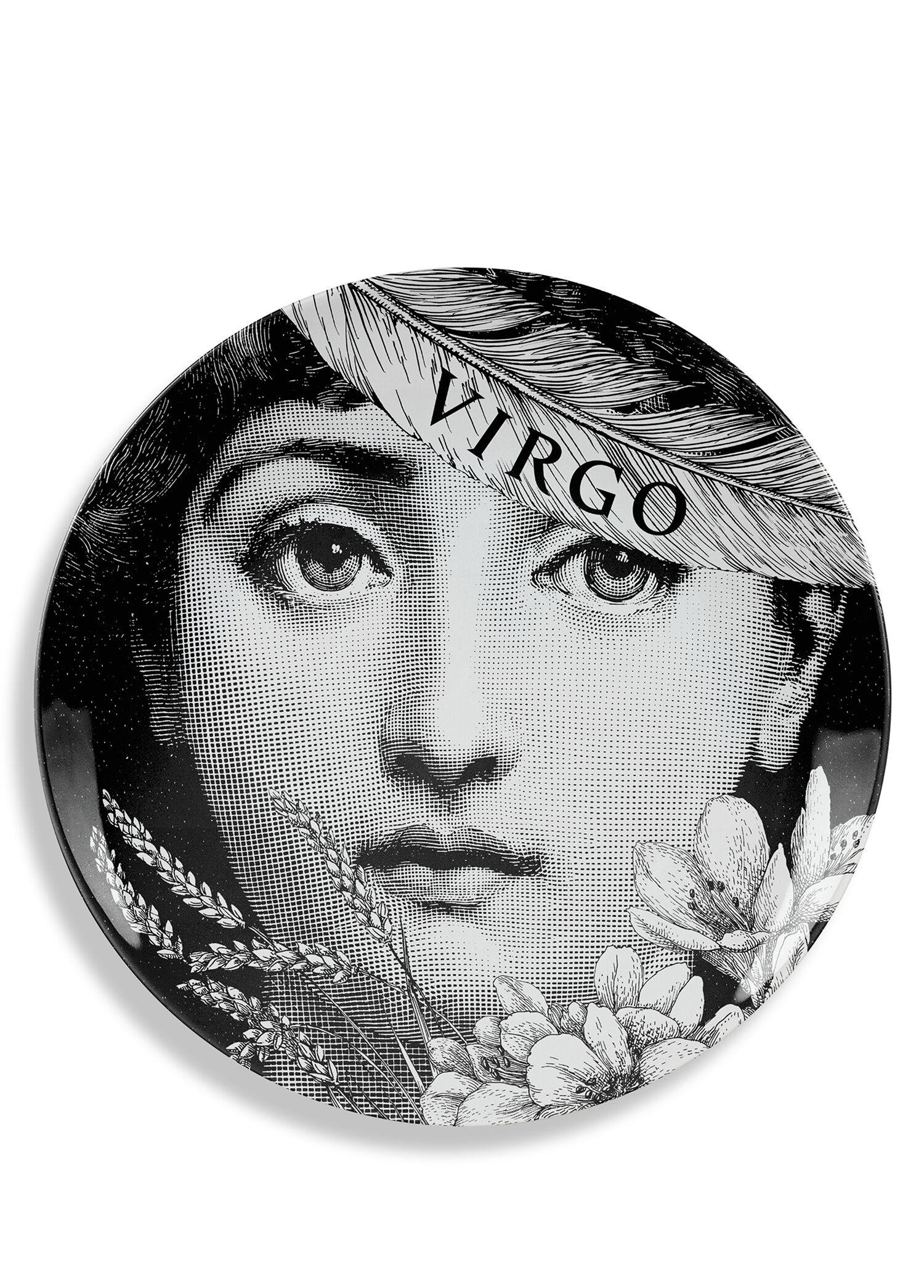 Formnasetti お皿 Fornasetti - Tema e Variazioni No 353 Porselen Dekoratif Tabak
