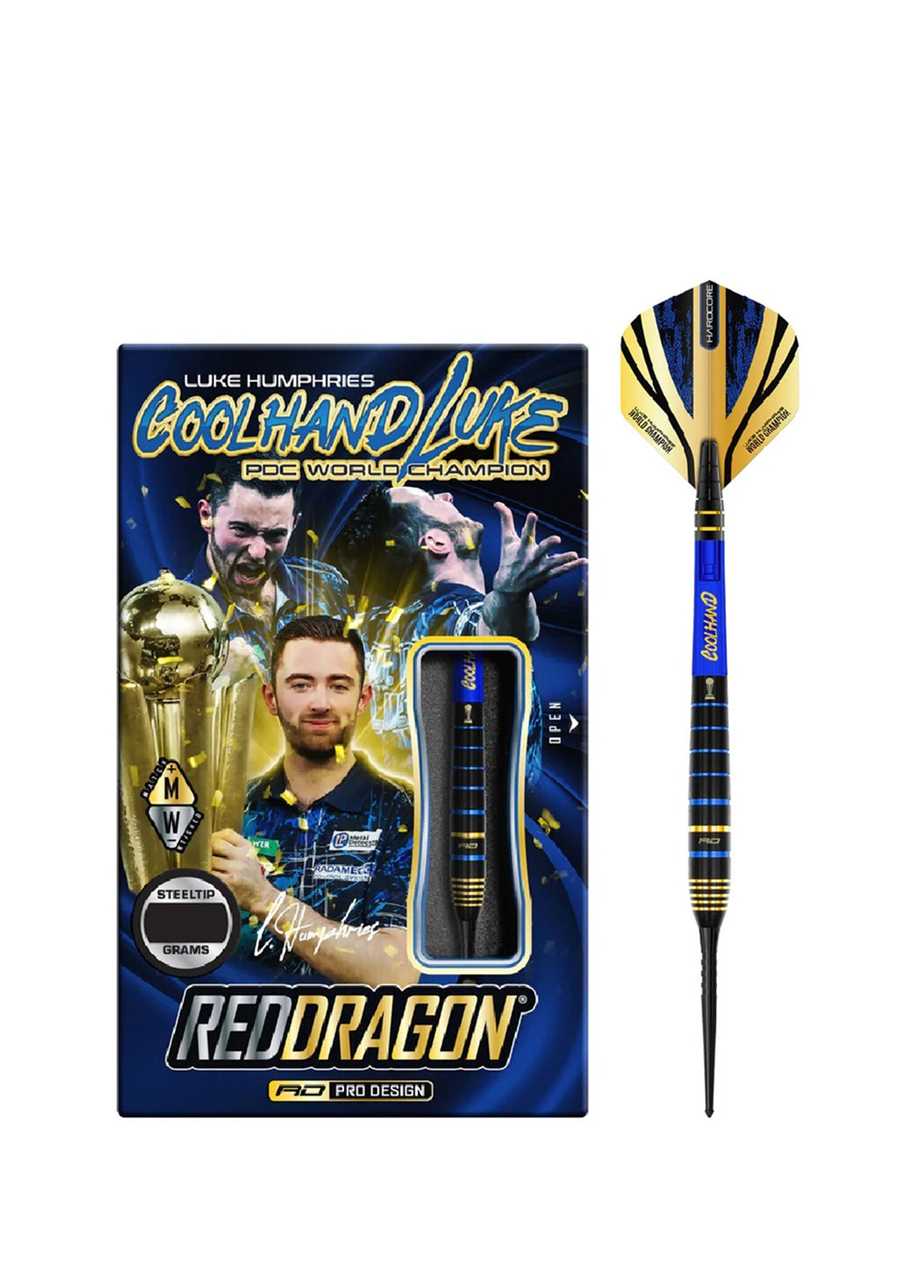 Luke Humphries TX4 Avanger %90 Tungsten Çelik Uçlu Dart Oku