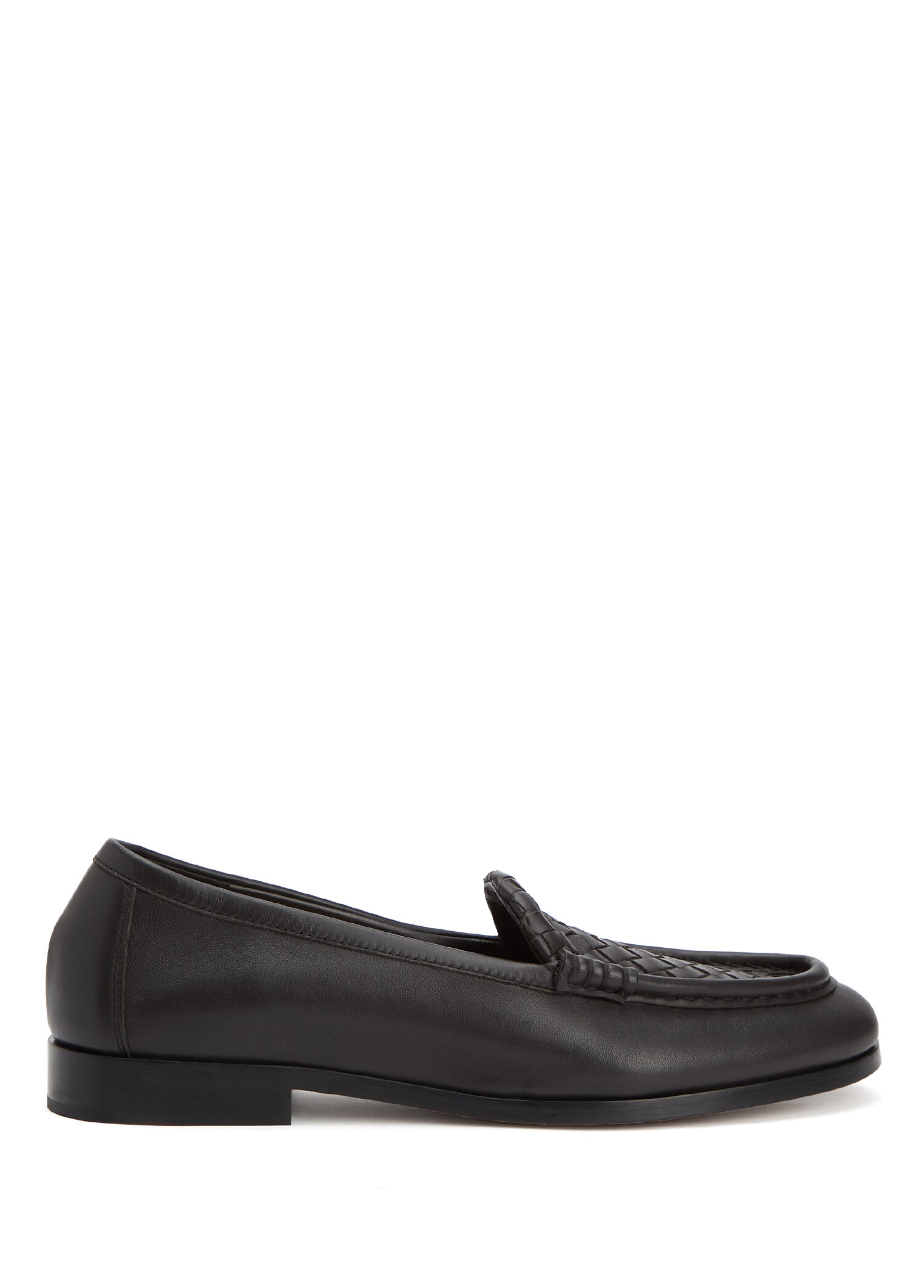 Dark Brown Women's Skin Loafer