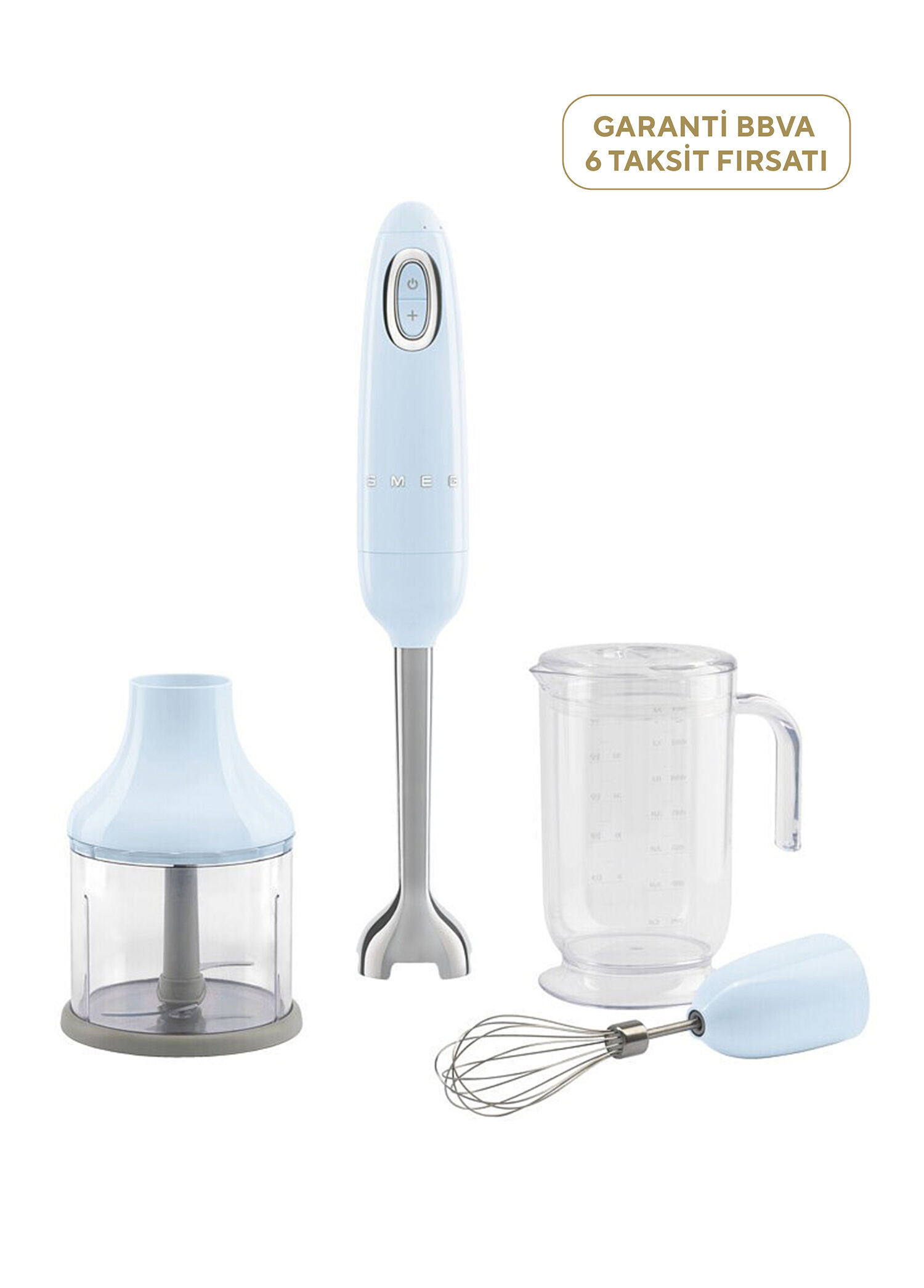 50's Style Retro Tritan™ Renew Mavi Blender Seti