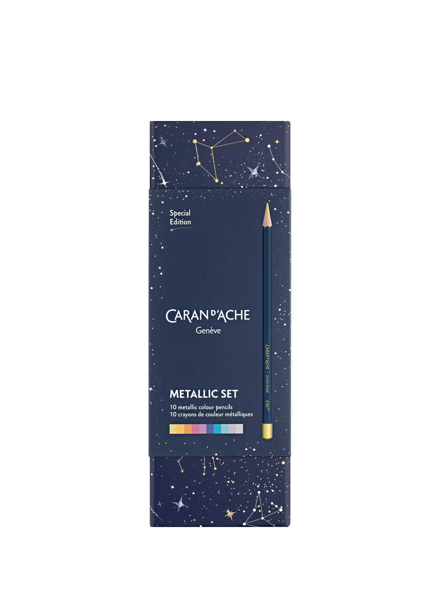 Cosmic Blue Renk Özel Seri 10'lu Boya Kalemi Seti