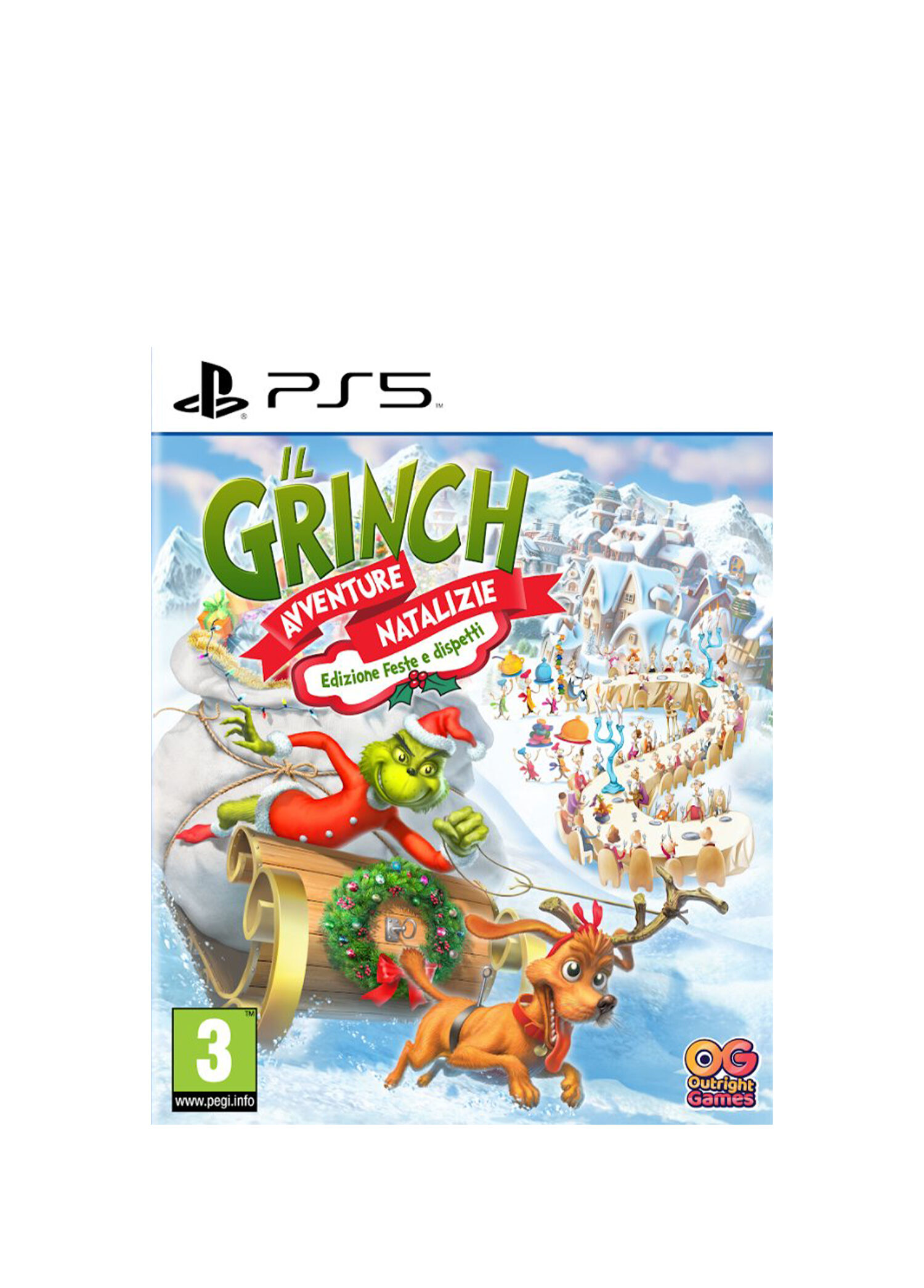The Grinch Christmas Adventures Merry & Mischievous Edition PS5 Oyunu