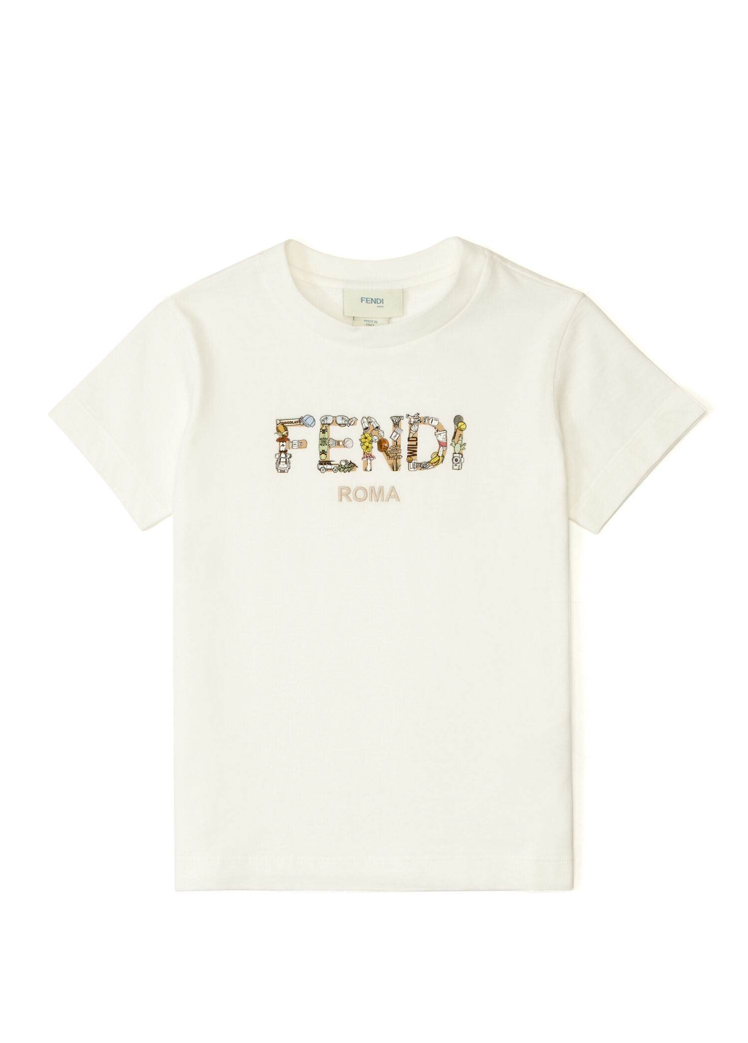 Beyaz Erkek Çocuk T-shirt