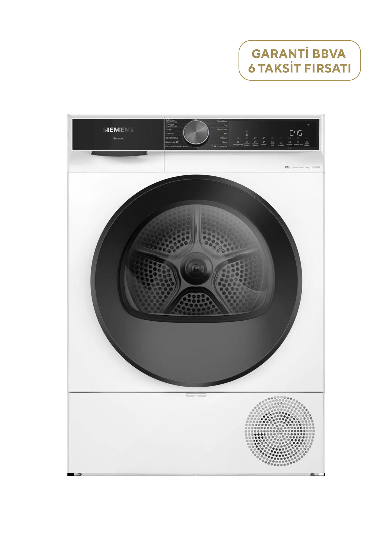 WQ52K200TR iQ500 Isı Pompalı Kurutma Makinesi 10 kg