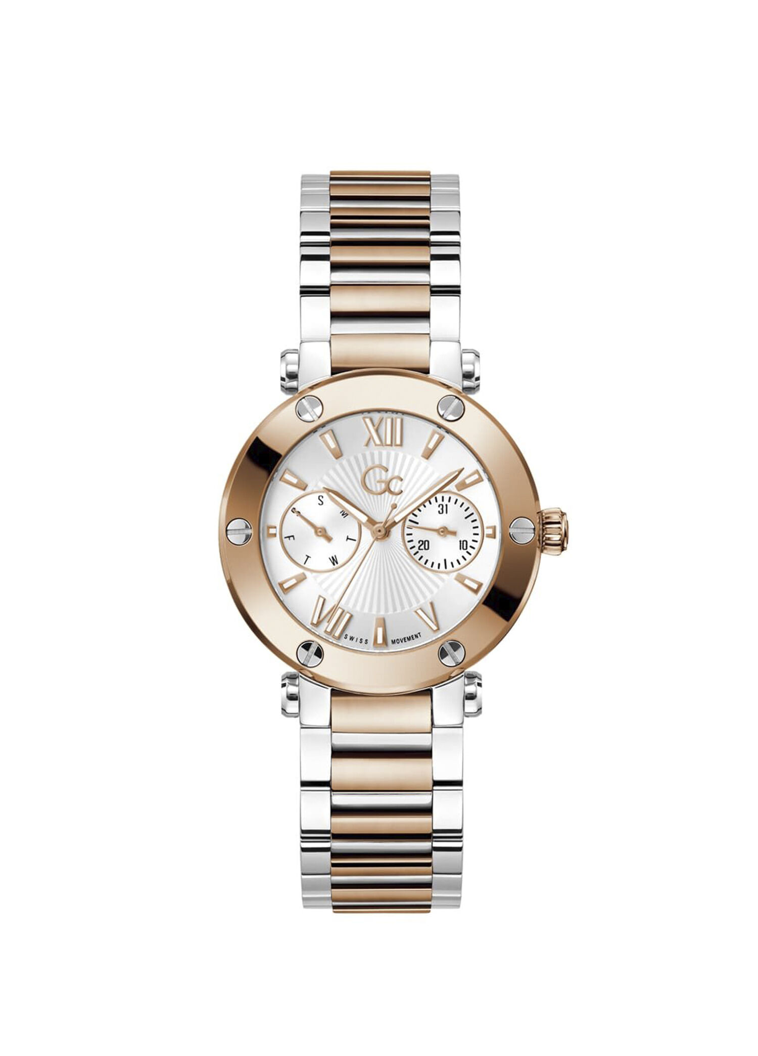 GCZ48002L1MF Aura Rose Gold Metalik Gri Çelik Kadın Kol Saati