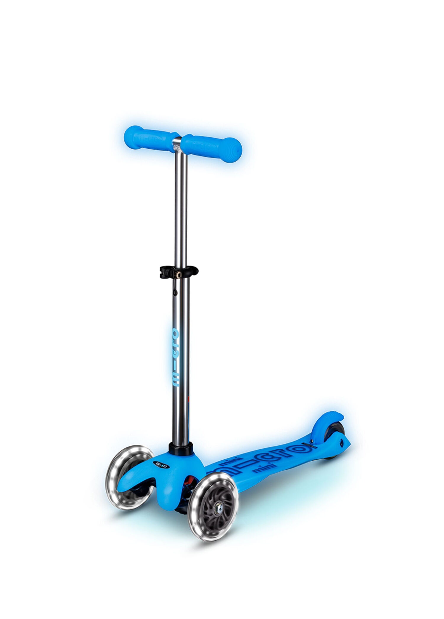 Mini Deluxe Glow Led Plus Işıklı 3 Tekerlekli 2-5 Yaş Çocuk Scooter