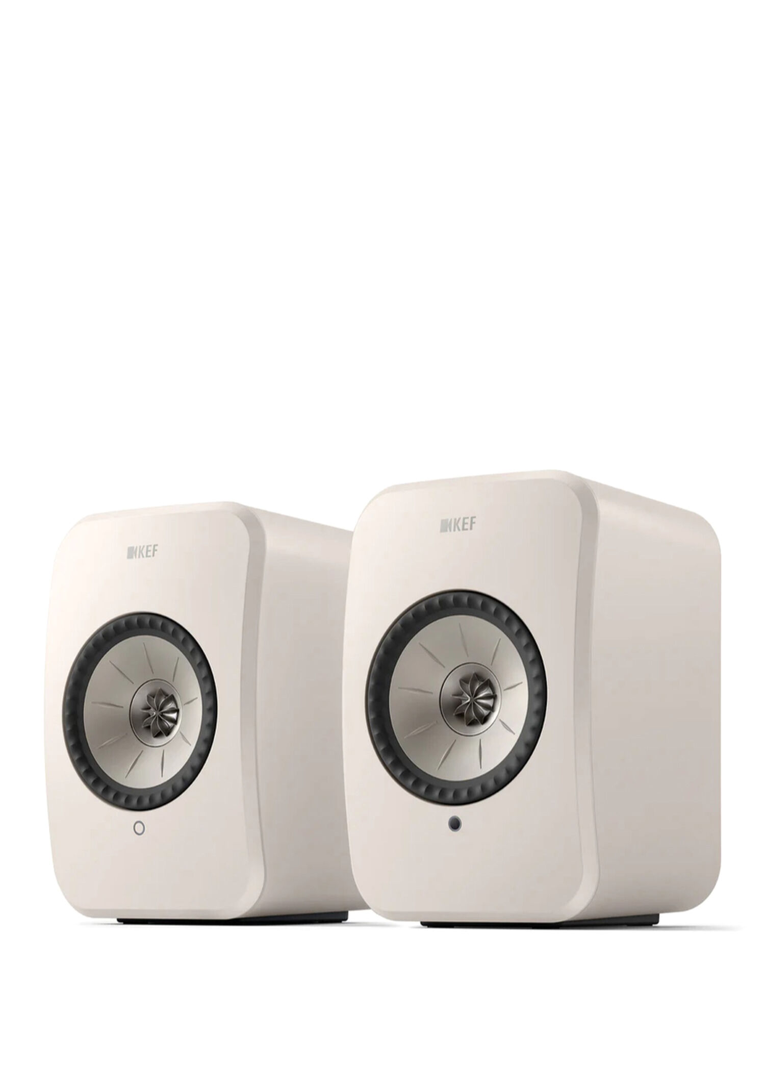 Kef - LSX II LT Kablosuz Aktif Stone White Hi-Fi Hoparlör - Stone