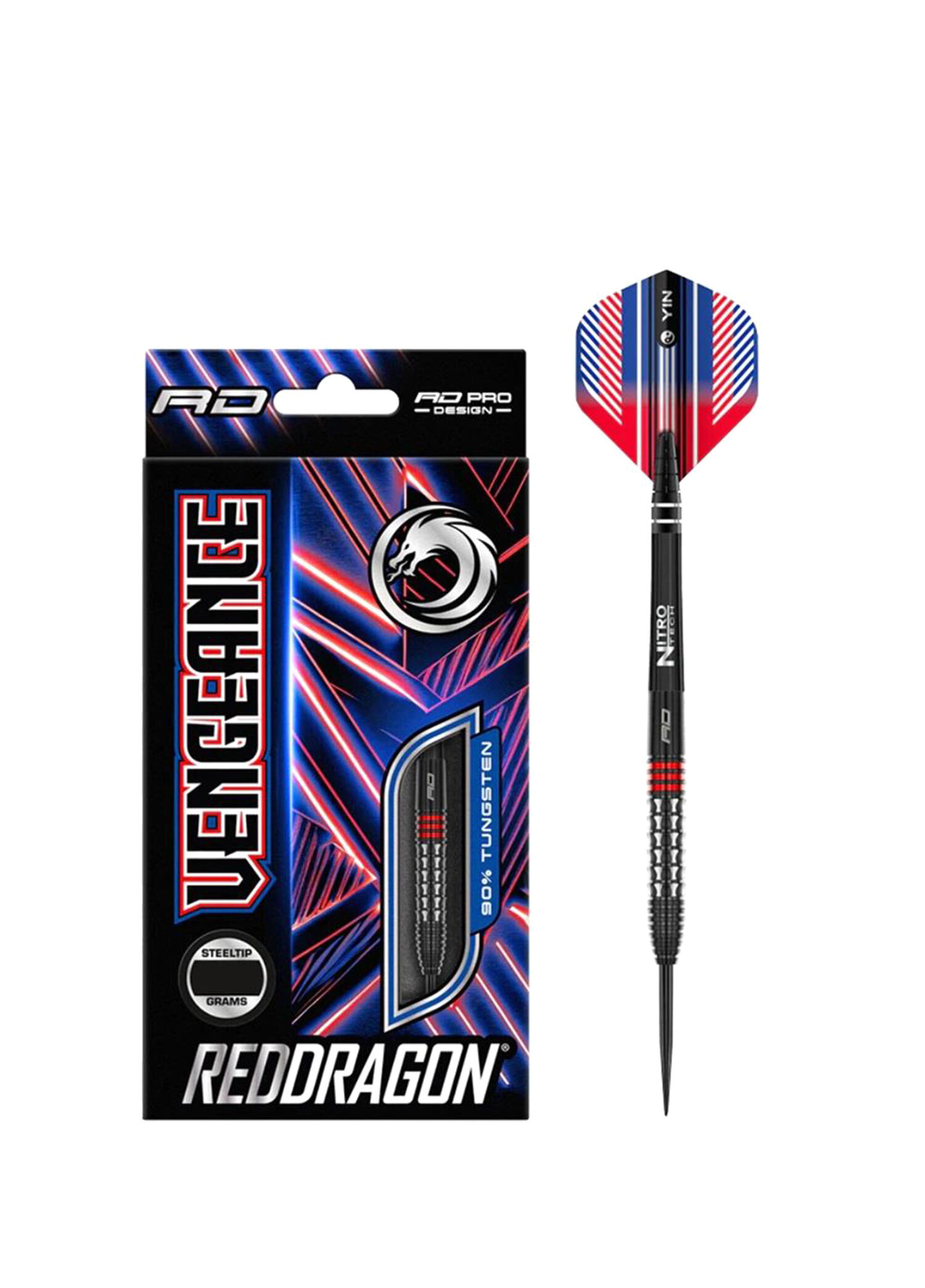 Vengeance %90 Tungsten Çelik Uçlu Dart Oku