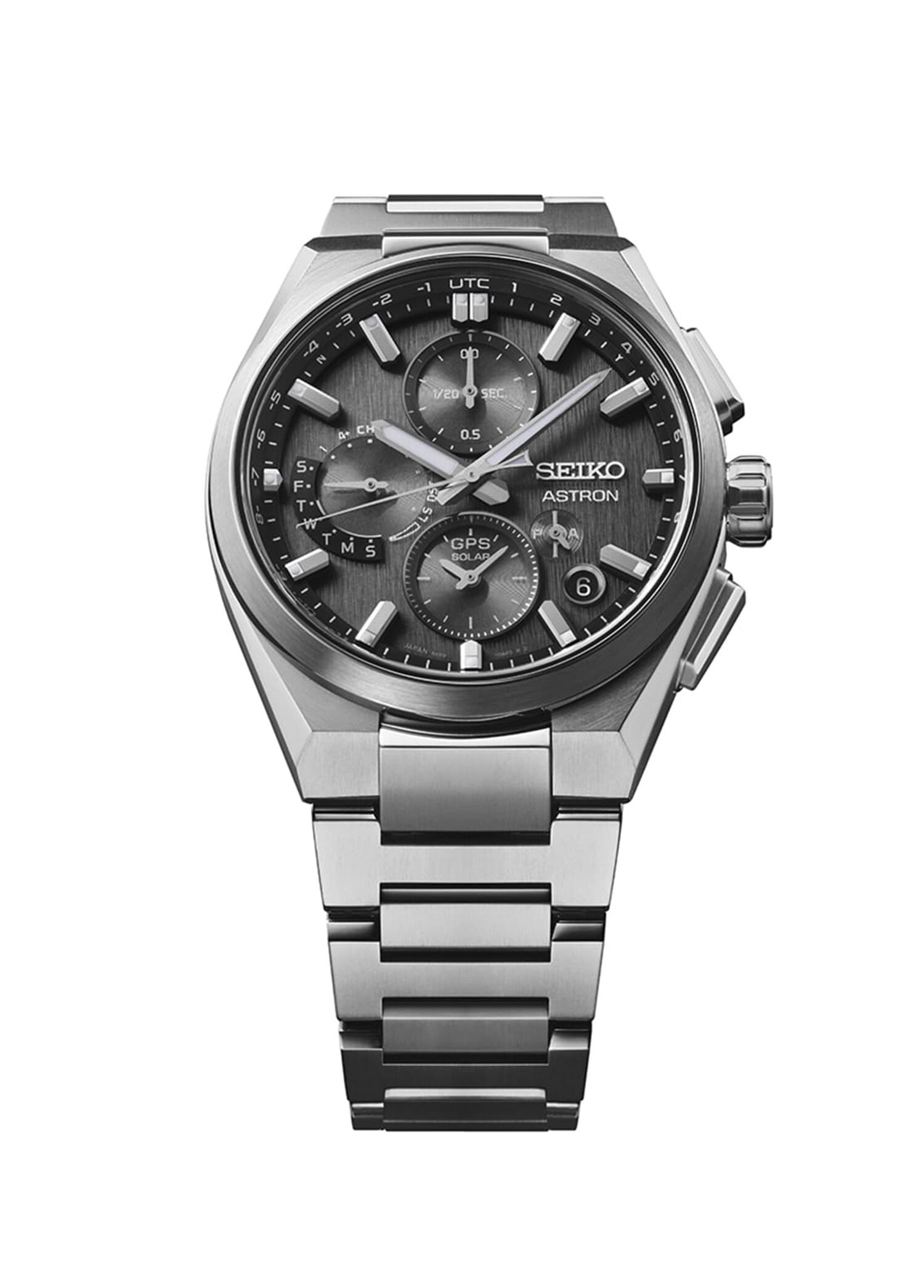 Seiko Metalik Gri Erkek SEISH163J Metalik Gri Titanyum Erkek Kol