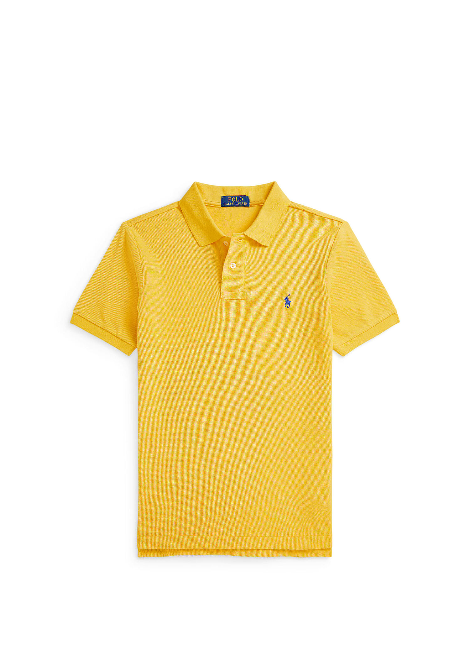 Sarı Erkek Çocuk Polo Yaka T-shirt