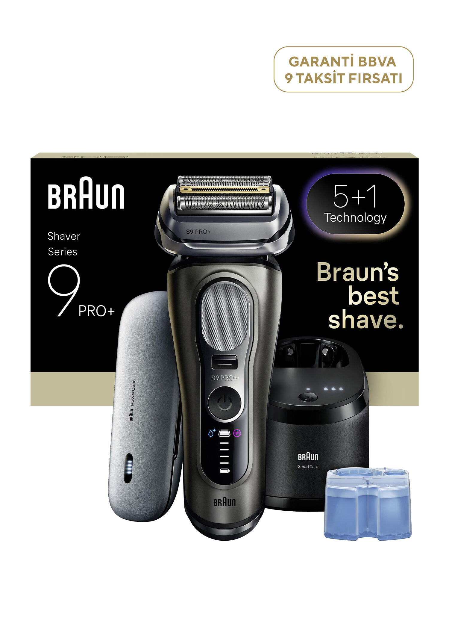 Series 9 PRO+ 9675CC Islak ve Kuru Elektrikli Tıraş Makinesi
