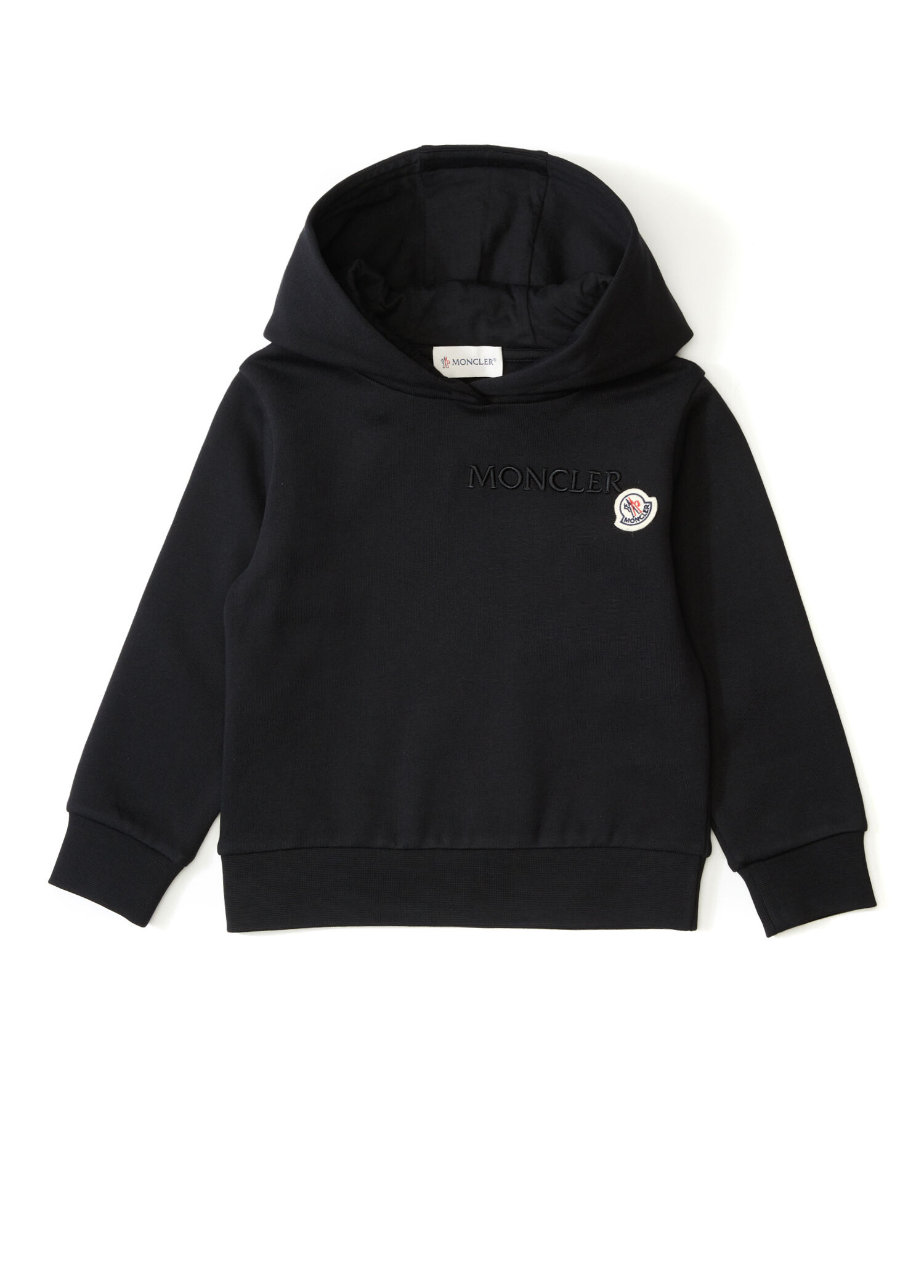 Siyah Kapüşonlu Kız Çocuk Sweatshirt