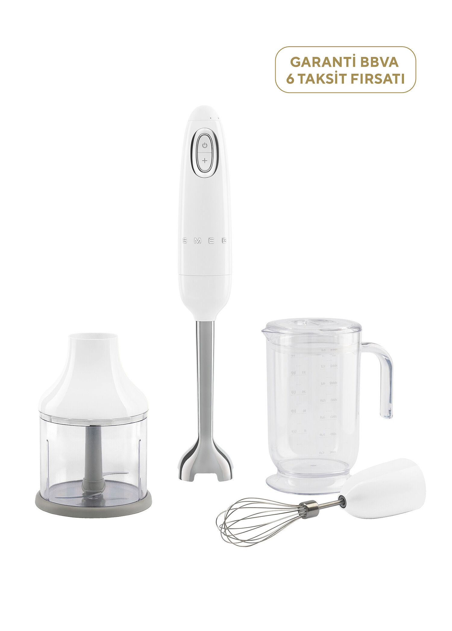 50's Style Retro Tritan™ Renew Beyaz Blender Seti HMF03WHEU
