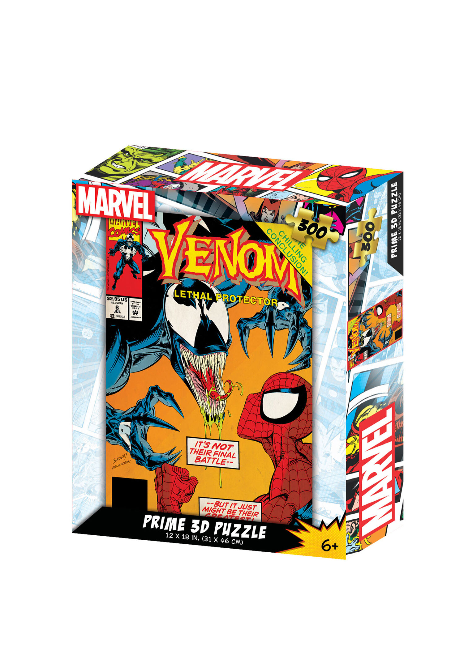Marvel Comics Venom 300 Parça 3D Puzzle