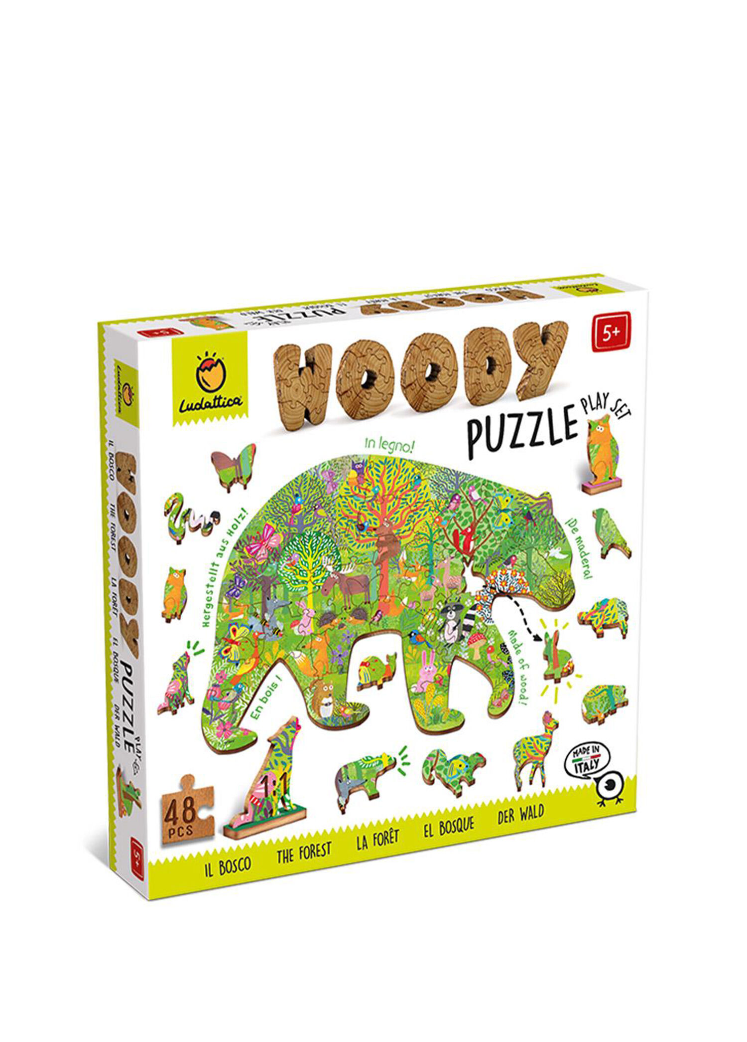 Il Bosco The Forest Woody Puzzle