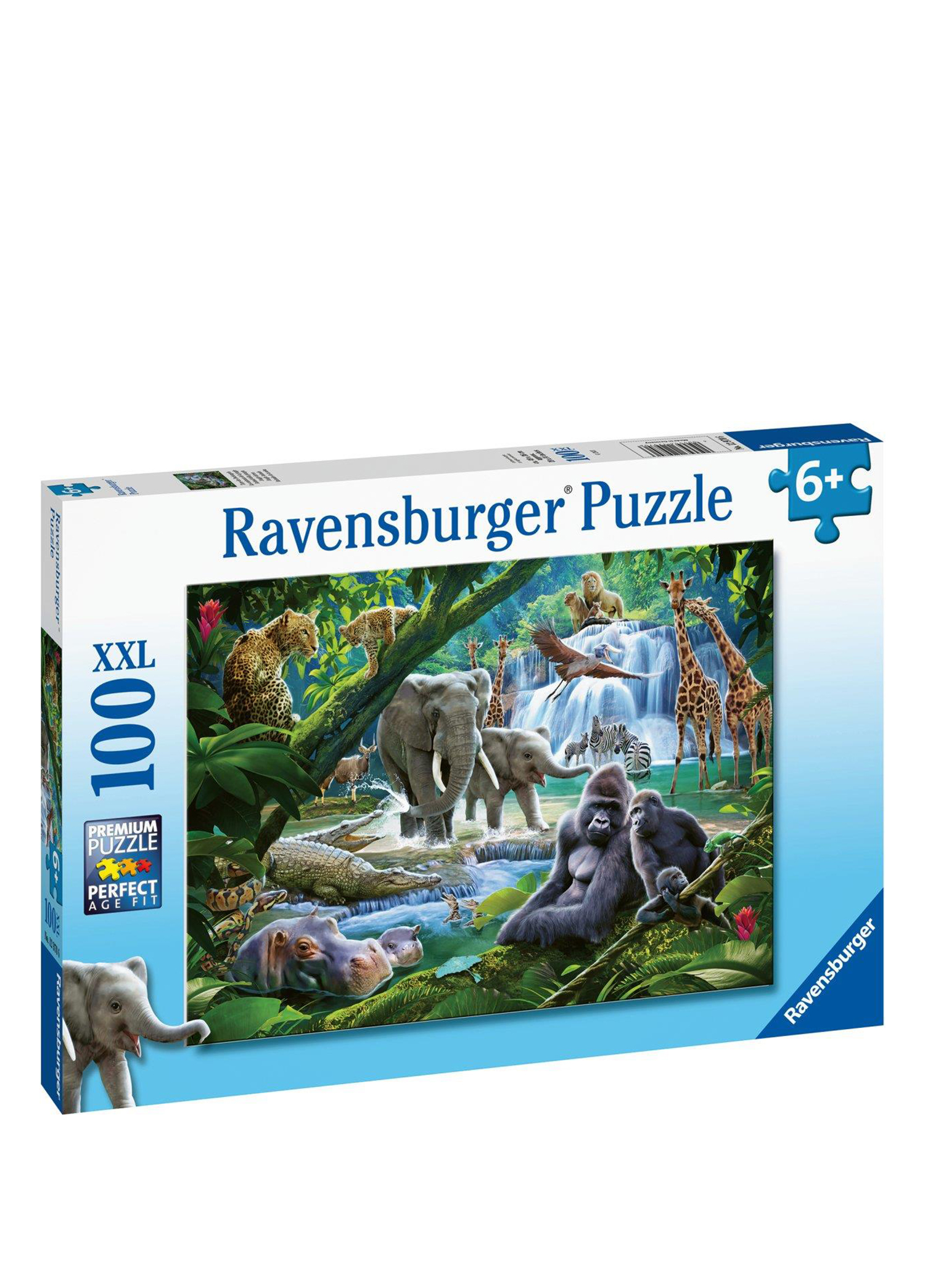 Vahşi Hayvanlar 100 Parça Çocuk Puzzle 129706