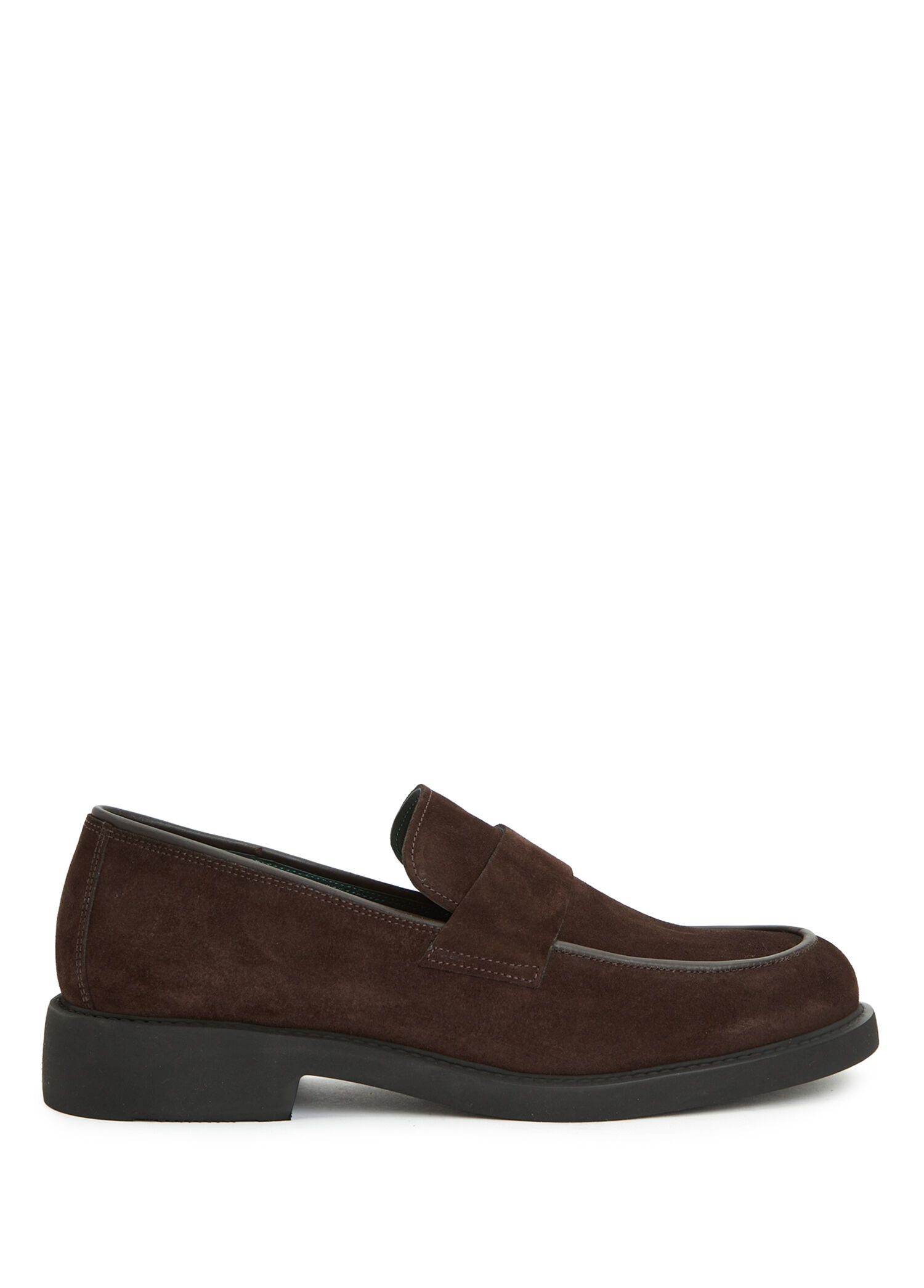 Kahverengi Erkek Süet Loafer