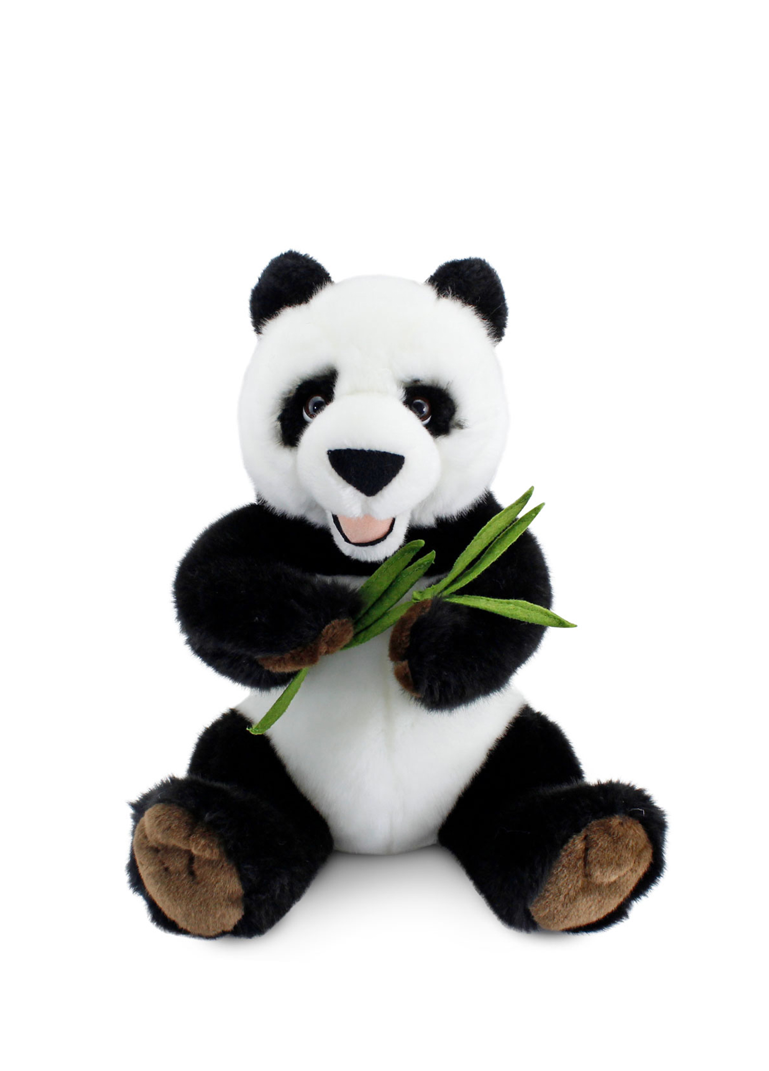 Oturan Bambulu Panda Peluş Oyuncak 30 cm