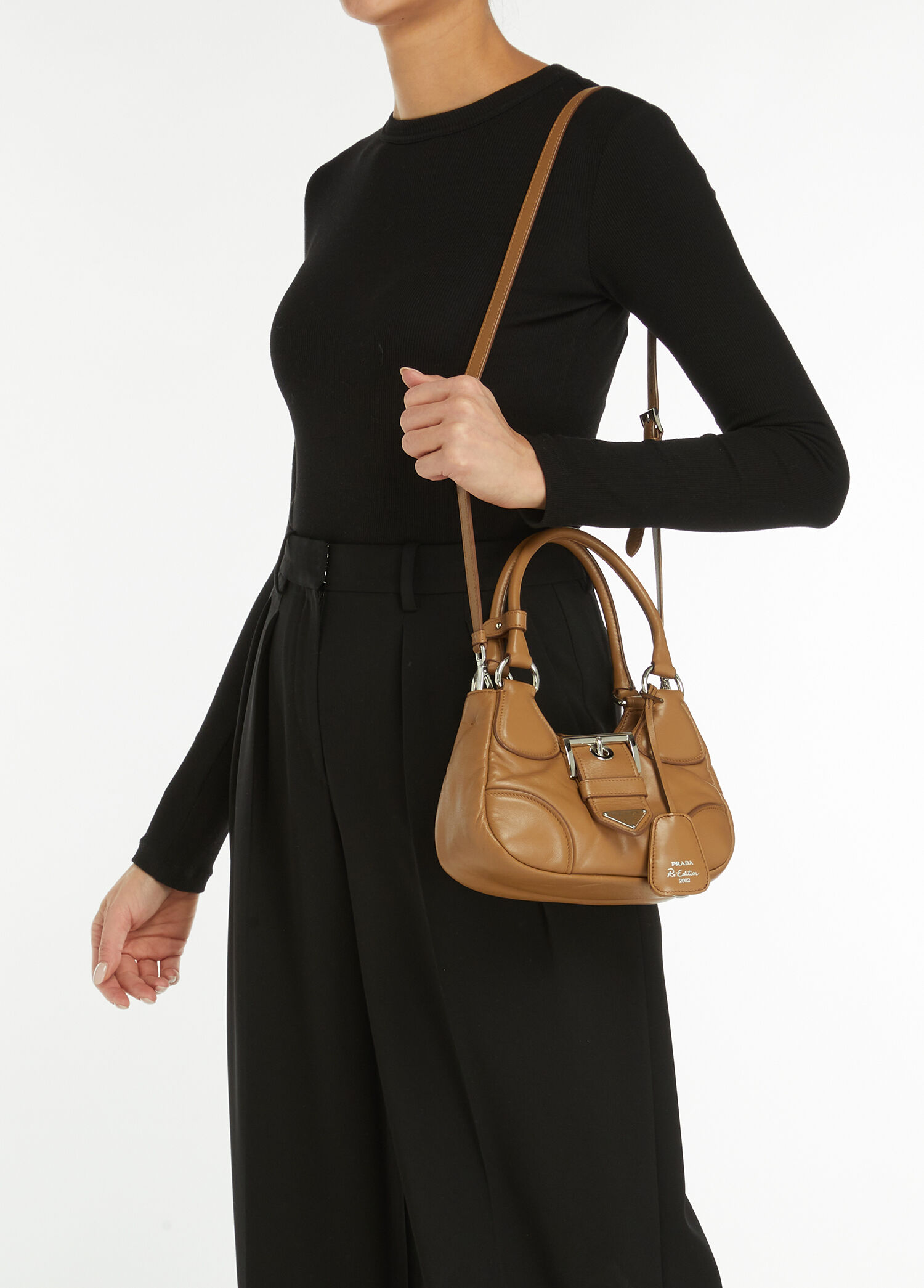 Beymen Reborn - Prada Padded Moon Çanta - Kamel