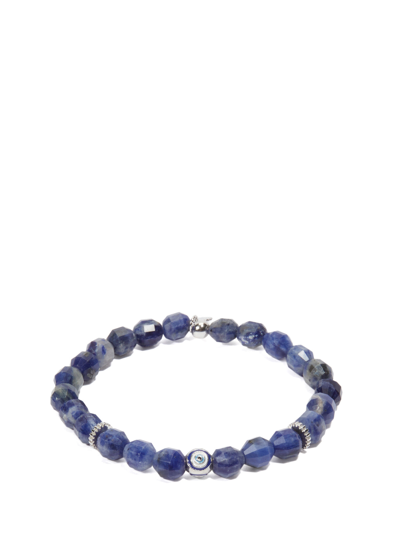 Hexade Evil Eye Sodalit Taşlı Erkek Bileklik