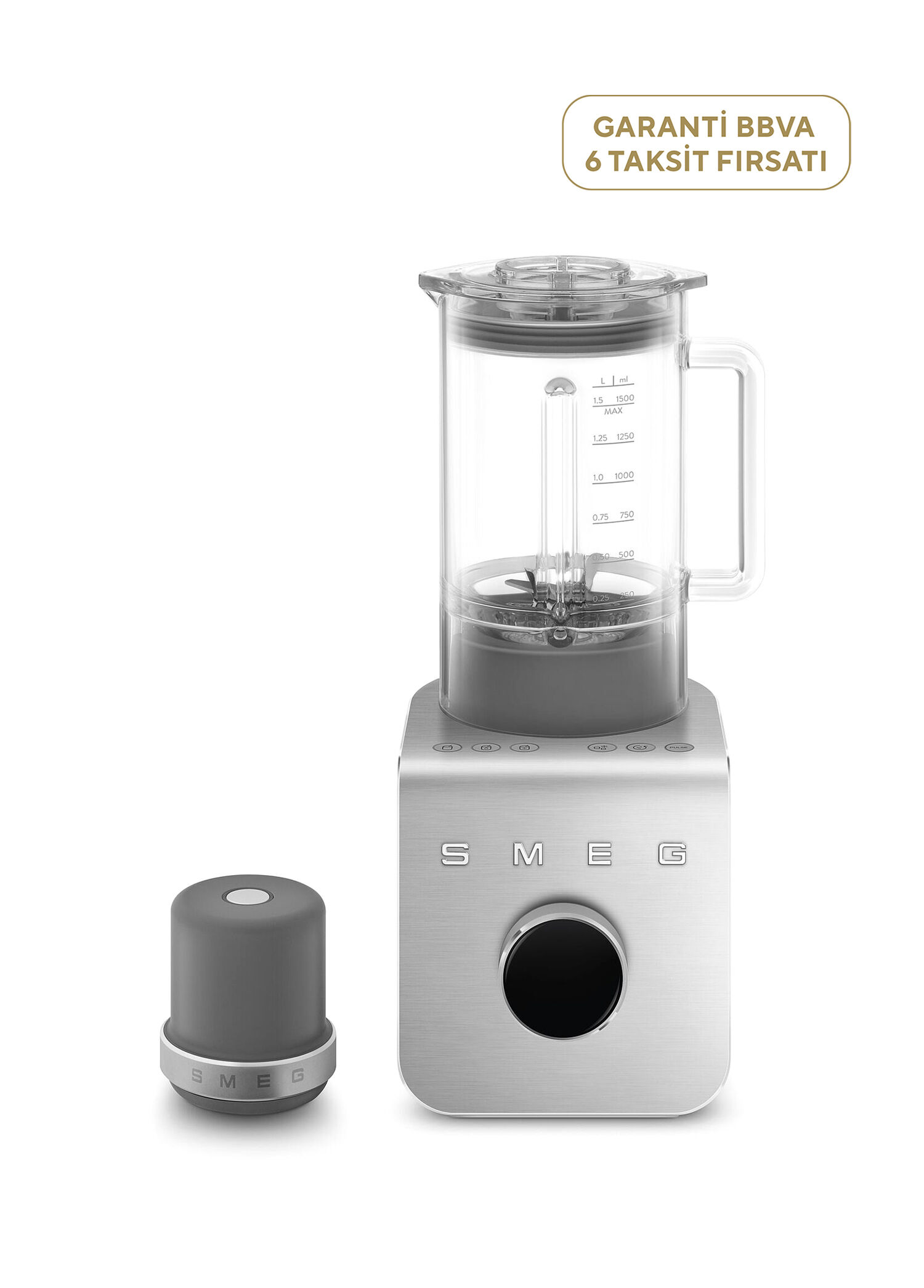 Aesthetics Collection Vakum Aksesuarlı Power Mat Beyaz Blender
