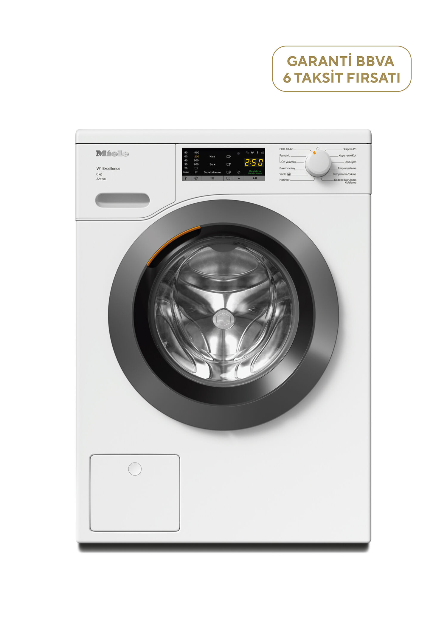 WEA125WCS TR LW Active 1400 Devir Çamaşır Makinesi 8 kg