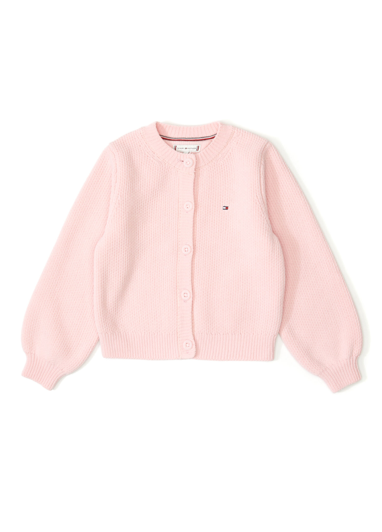 Chenille Pembe Kız Çocuk Hırka