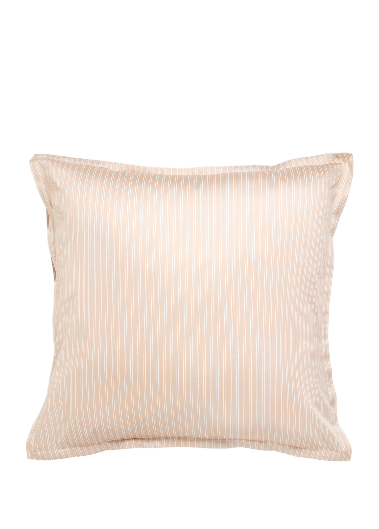 Solid Kum Rengi Pamuk Saten Yastık Kılıfı 60x60 cm