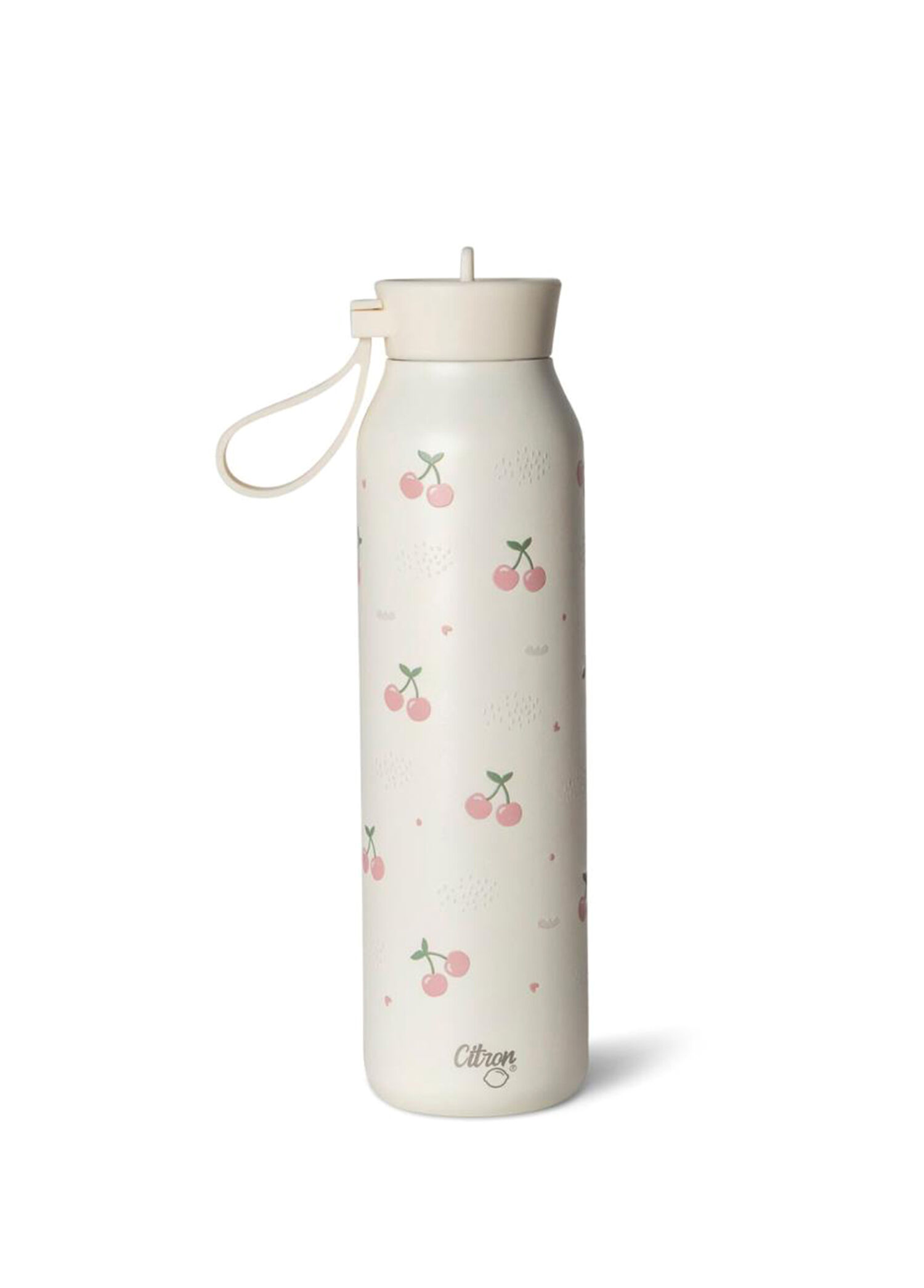 Cherry Beyaz Çelik 3 Katmanlı Çocuk Termos Seti 500 ml