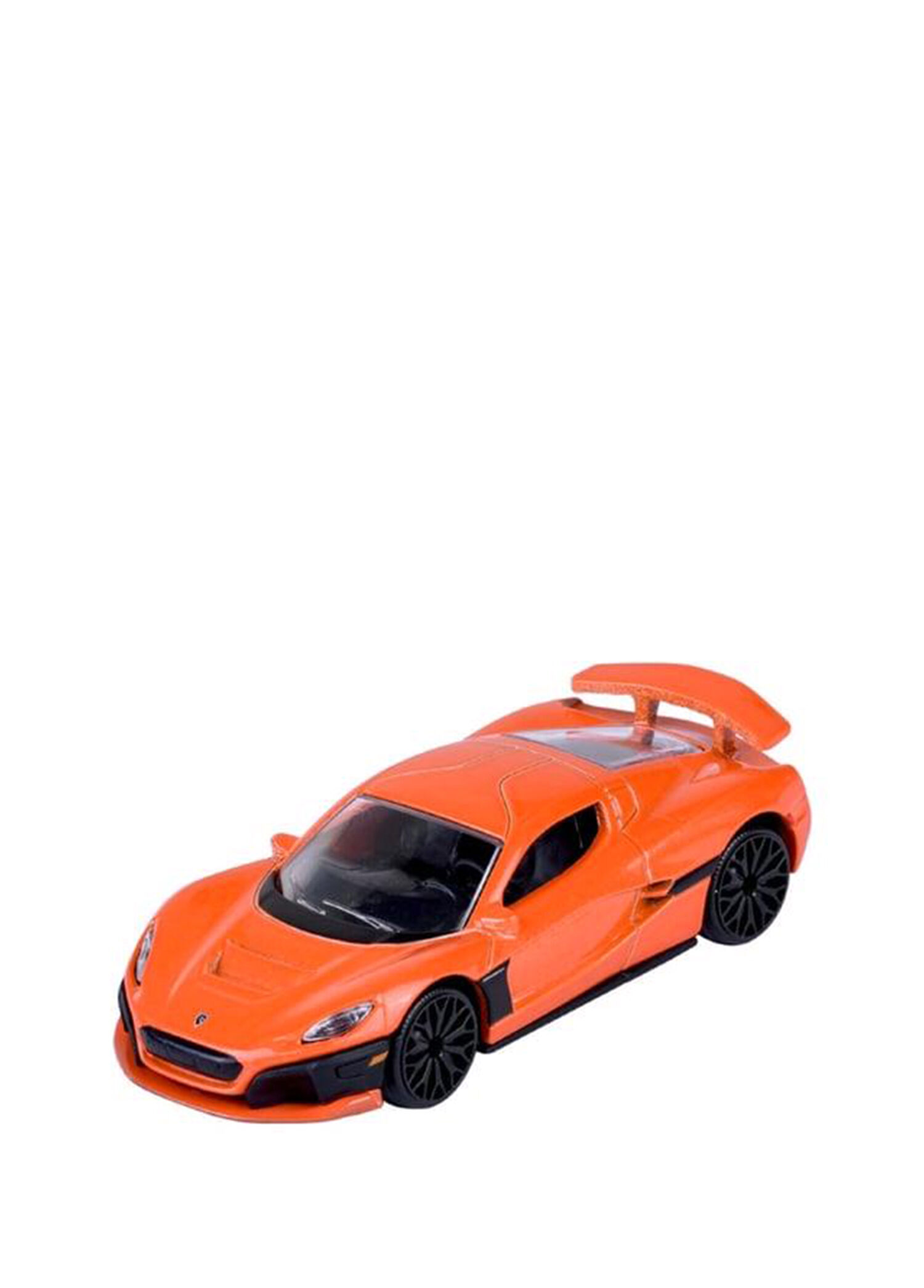 Rimac Nevera Showroom Premium 1:64 Turuncu Oyuncak Model Araba