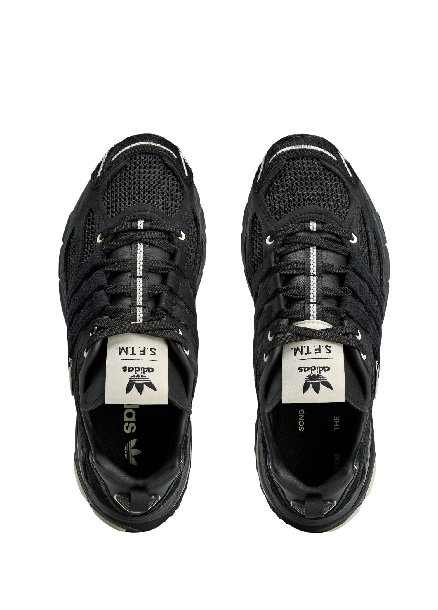 Adidas - Adistar Cushion SFTM Siyah Erkek Deri Sneaker - Siyah