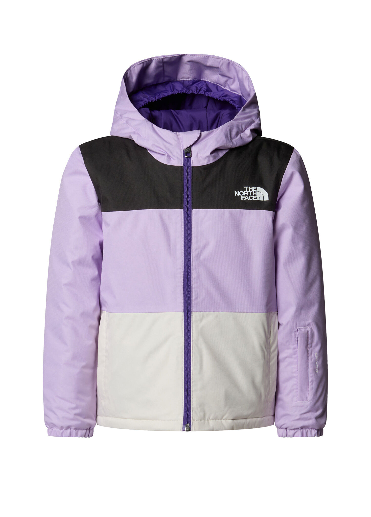 Freedom Insulated Beyaz Lila Unisex Çocuk Mont