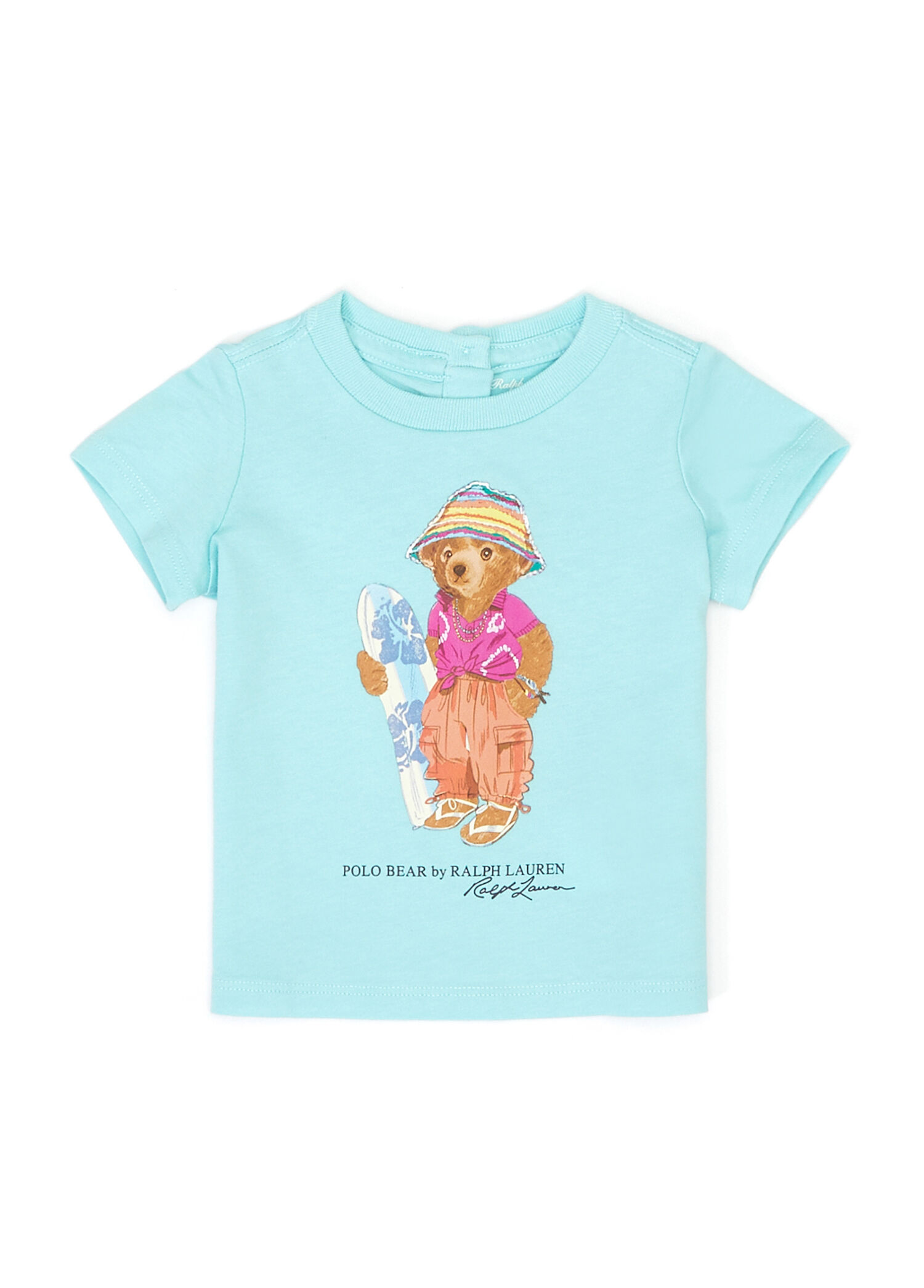 Mavi Kız Bebek T-shirt